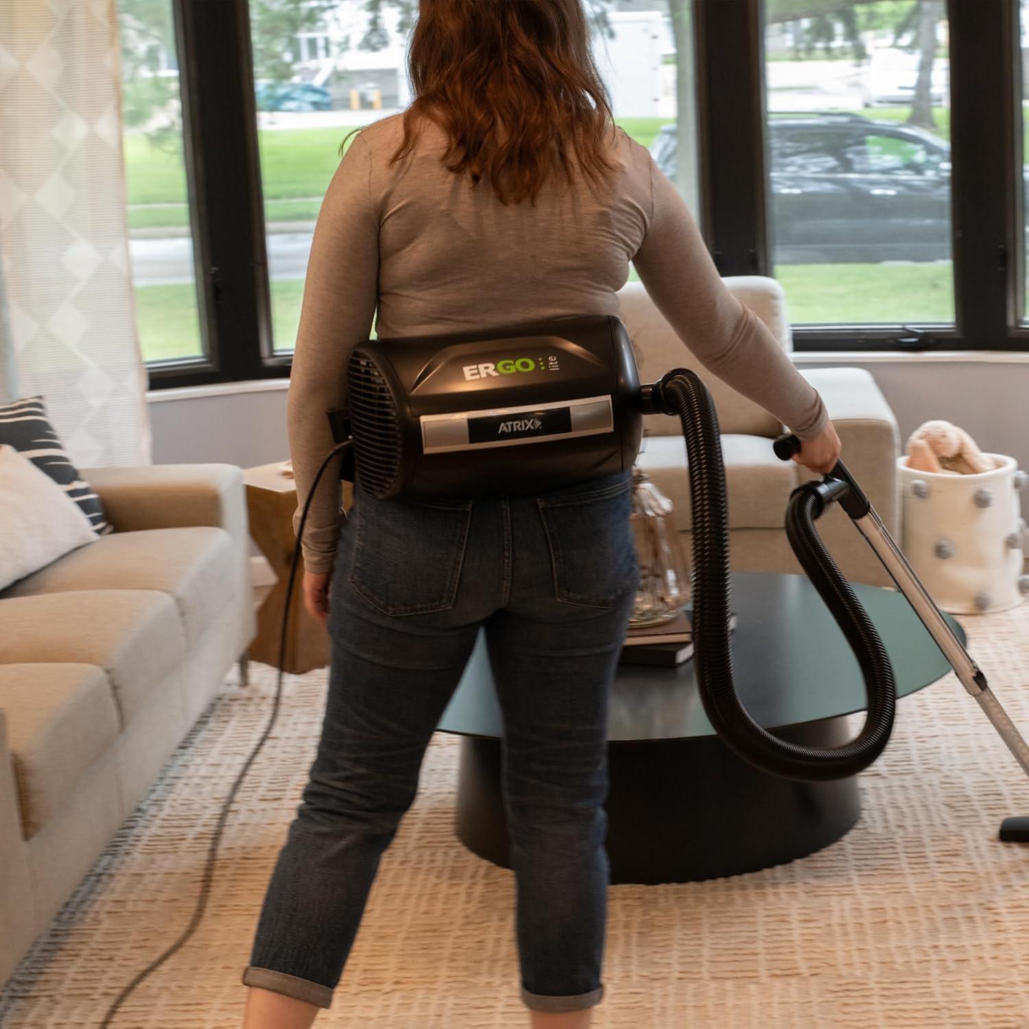 Aspiradora de Cadera Atrix VACHV1 Ergonómica 1200W con Filtro HEPA