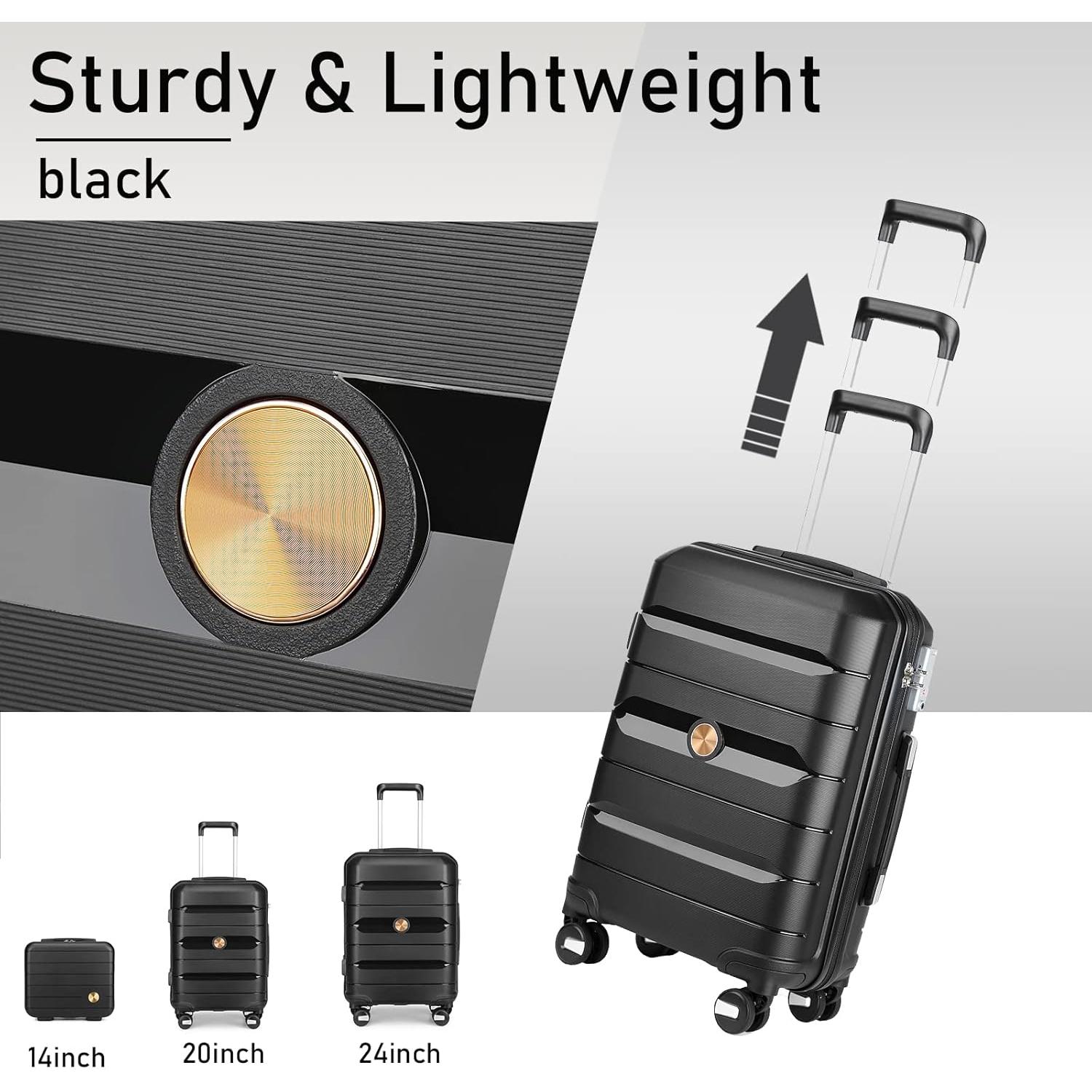 Conjunto de Equipaje Somago 3 Piezas Maletas 35.6/50.8/61 cm