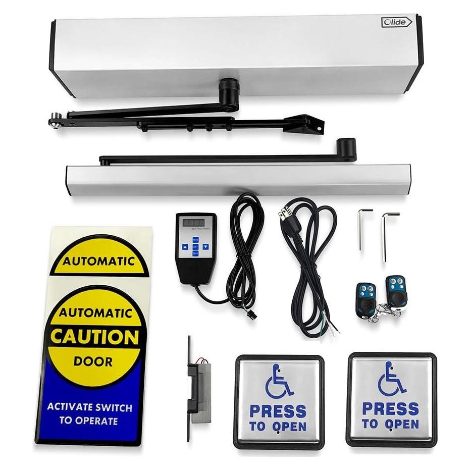 Abridor Automático de Puerta Olideauto DSW120 para Discapacitados