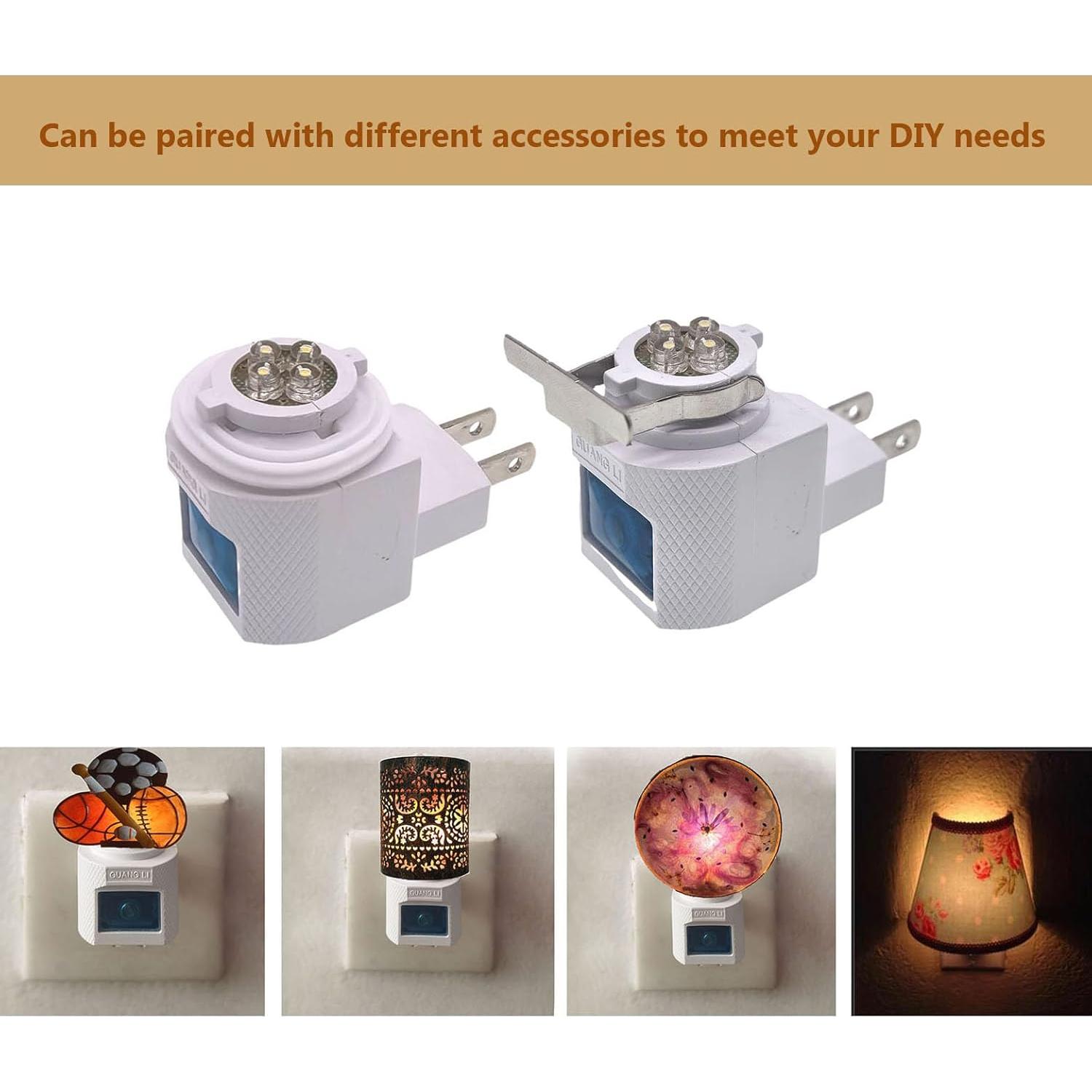 Luz Nocturna Enchufable TWDRTDD con Sensor Dusk a Dawn LED