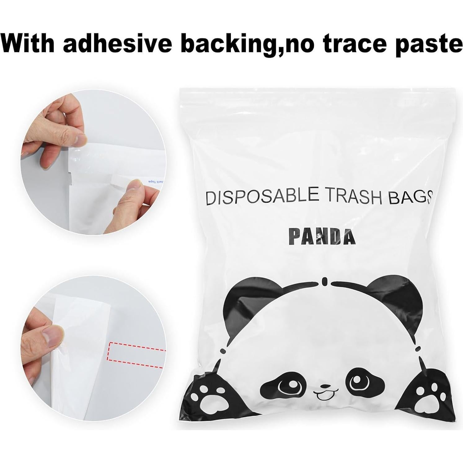 Bolsas de Basura Desechables Klyuqoz 100 Unidades 30.99x24.89cm