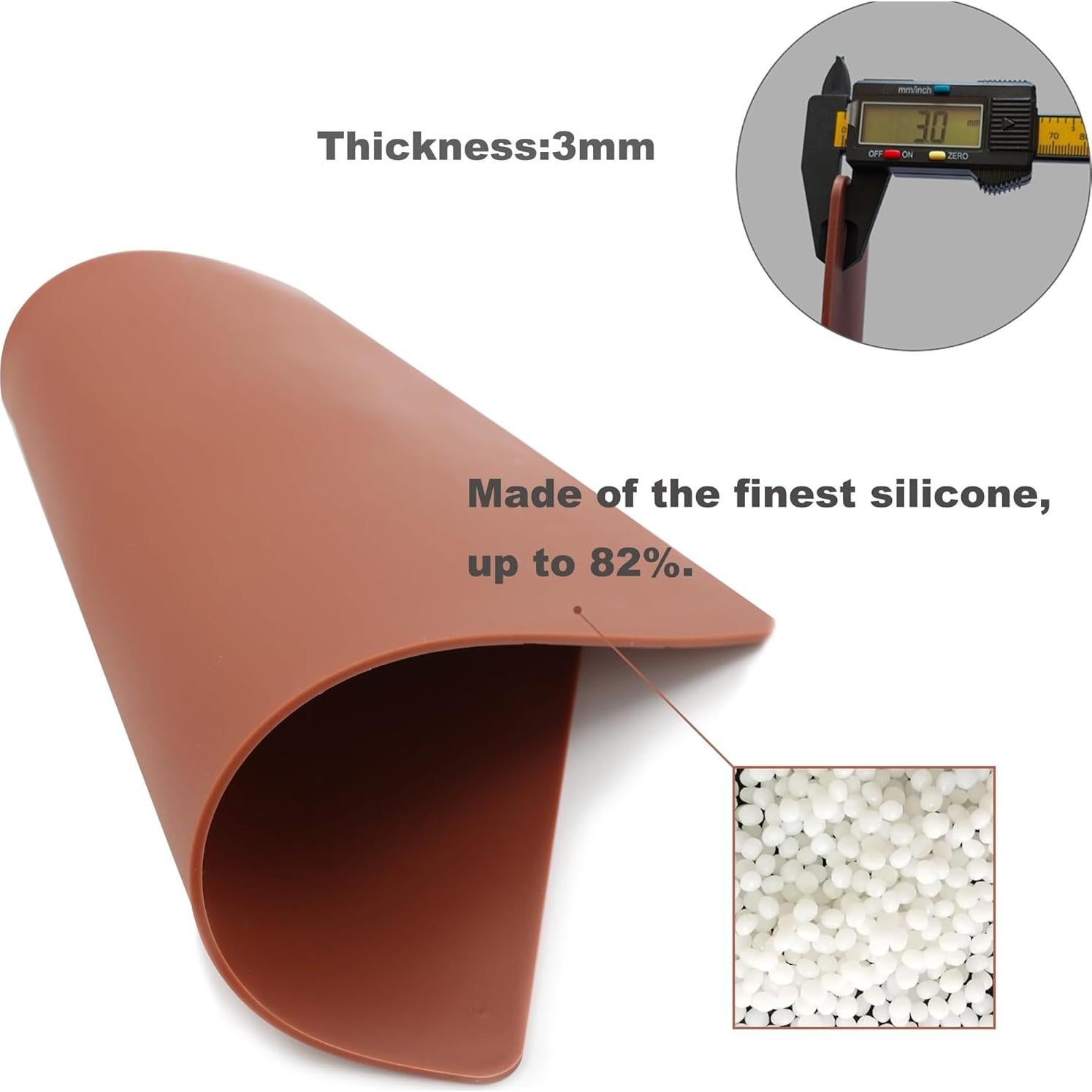 Piel de Práctica para Tatuajes 5 Piezas 20x30 cm Silicona