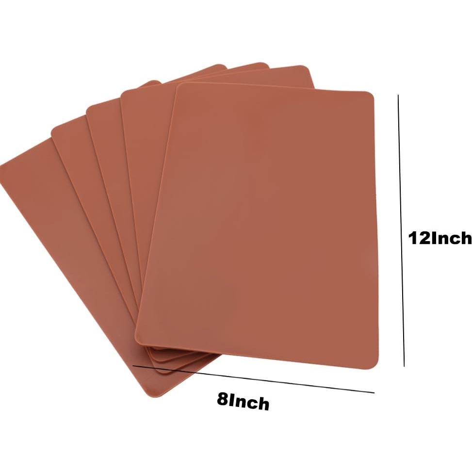 Piel de Práctica para Tatuajes 5 Piezas 20x30 cm Silicona