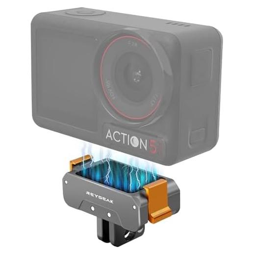 Soporte de Liberación Rápida Aluminio REYGEAK para DJI OSMO Action 5/4/3