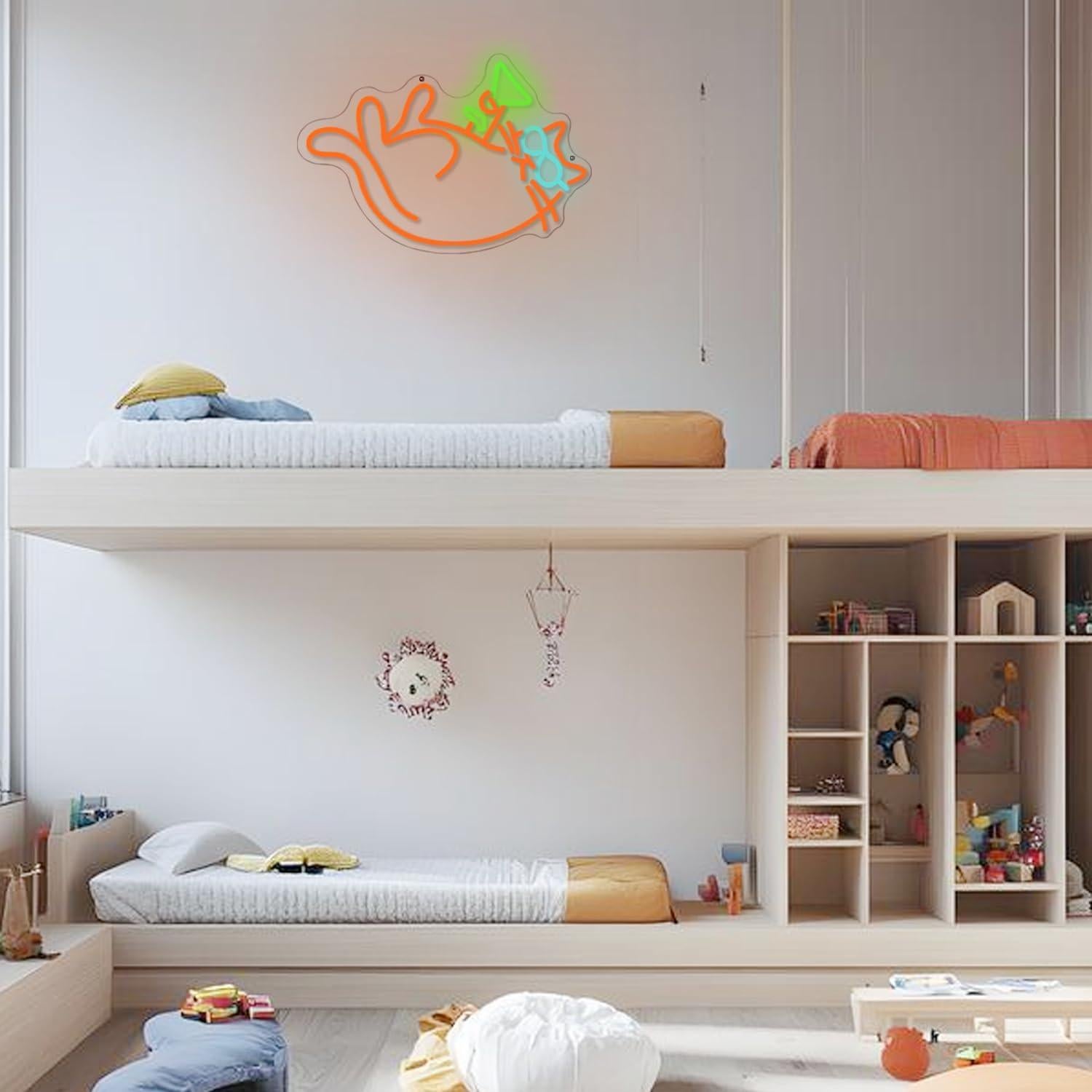 Cartel de Neón Gato Martini LMSIGNLY LED Regulable 43x33cm