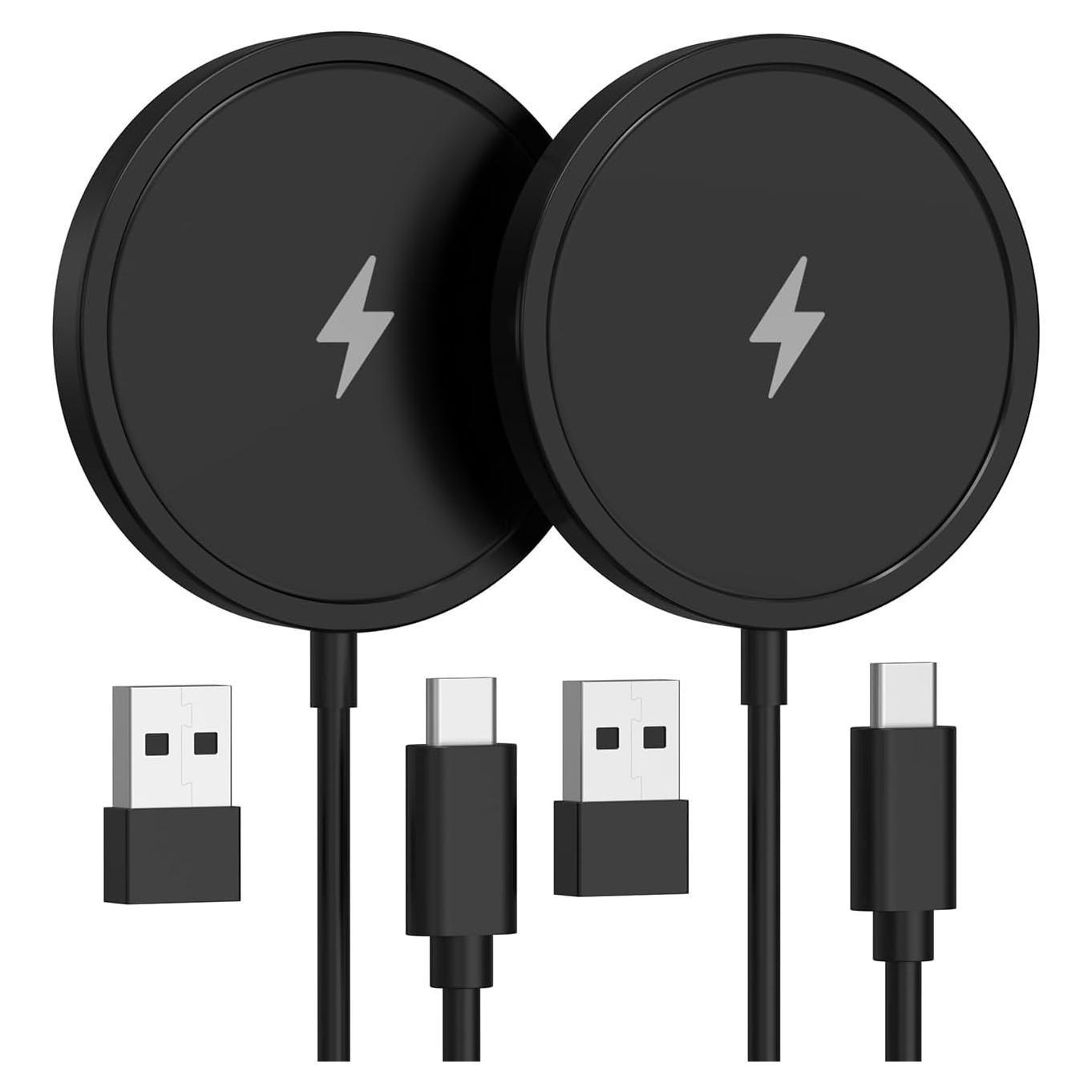 Cargador Inalámbrico Magnético PINRUIGE 15W para iPhone 12-15