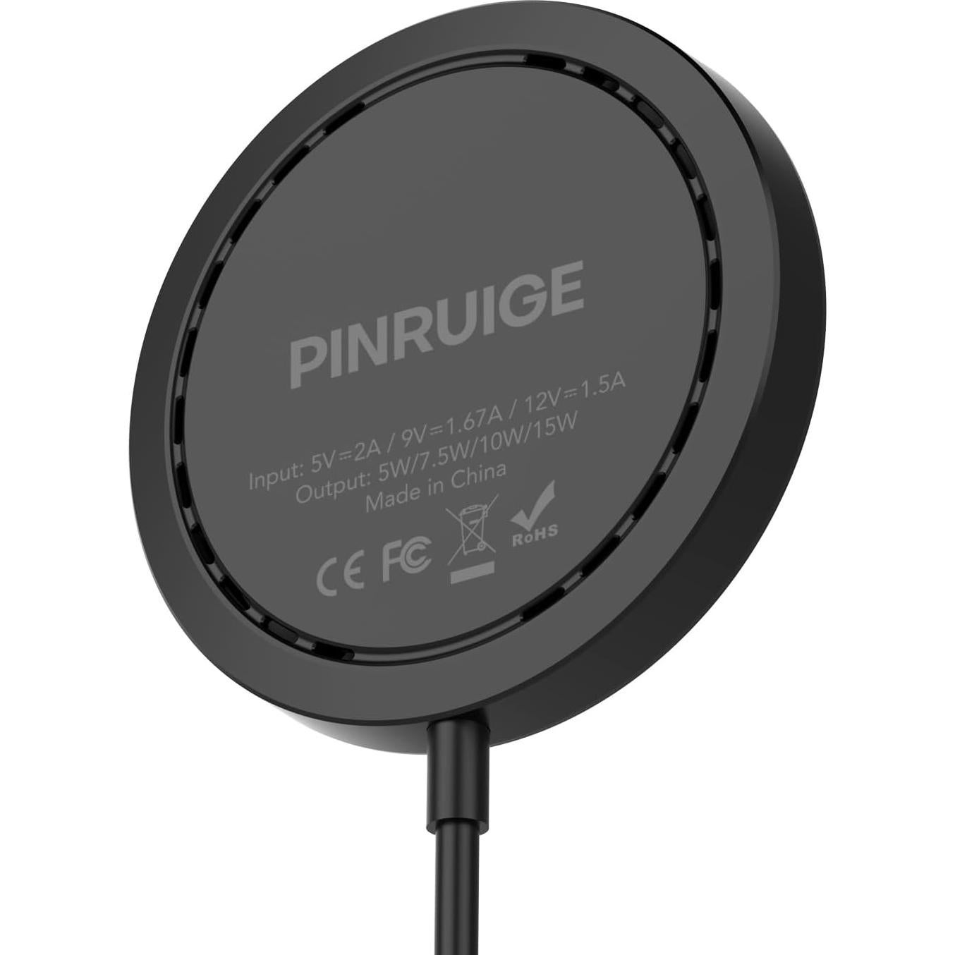Cargador Inalámbrico Magnético PINRUIGE 15W para iPhone 12-15