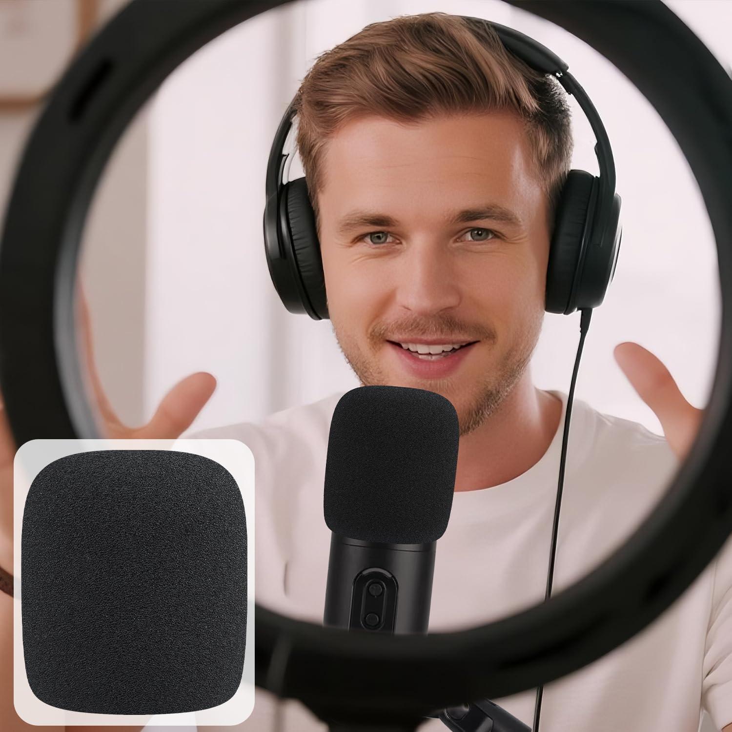 Filtros Pop SOULWIT para Micrófonos ATR2500X-USB - Negro