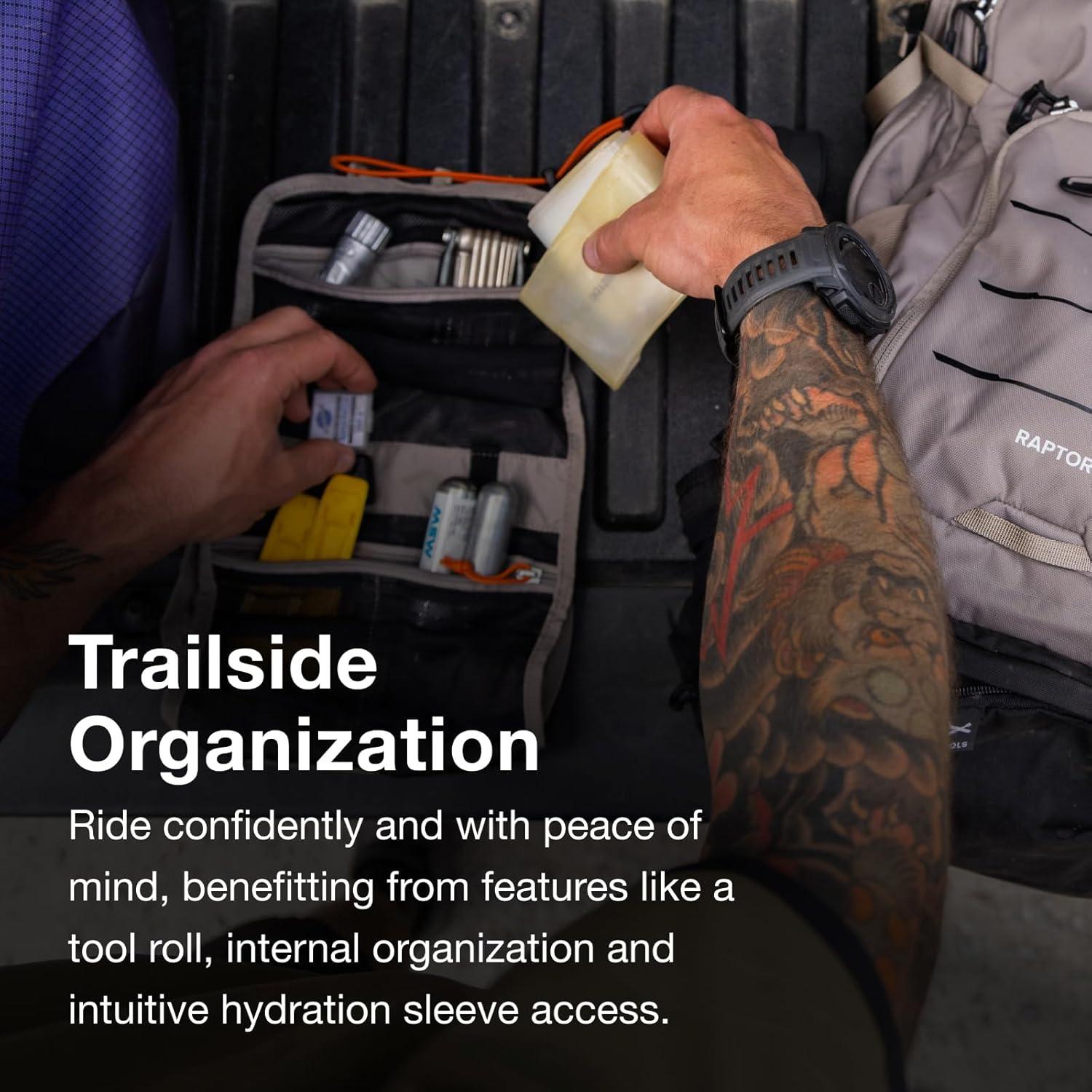 Mochila de Ciclismo Osprey Raptor 14L Hombre con Reservorio 2.5L