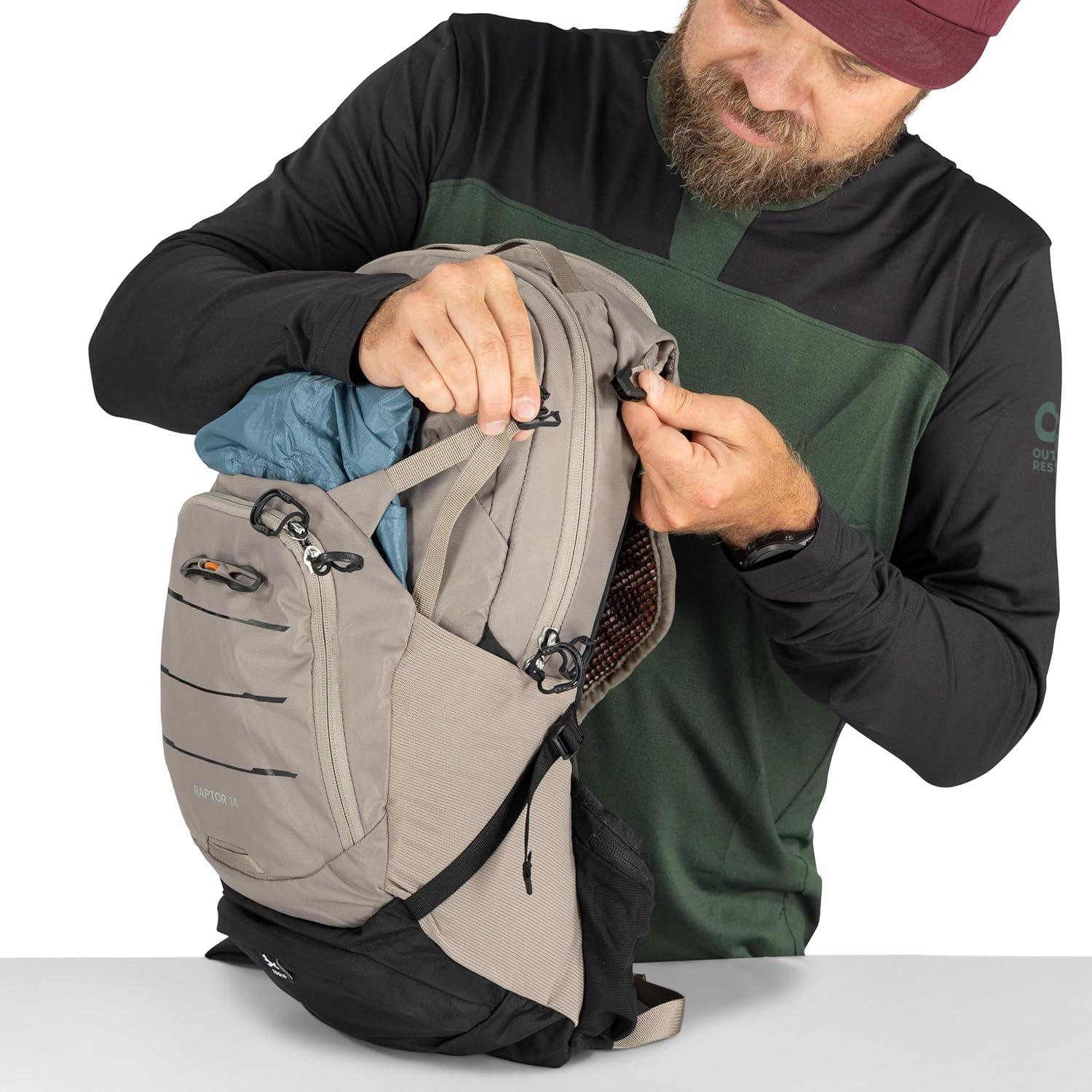 Mochila de Ciclismo Osprey Raptor 14L Hombre con Reservorio 2.5L