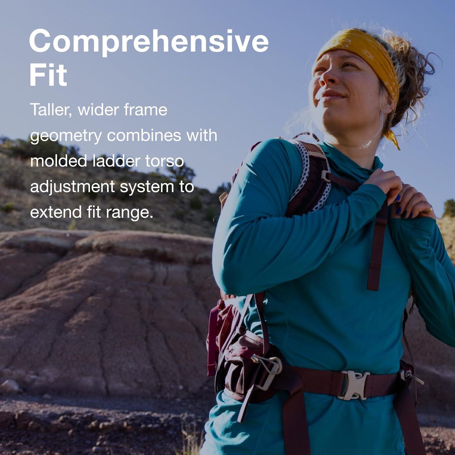 Mochila de senderismo Osprey Sirrus 24L para mujeres - Púrpura