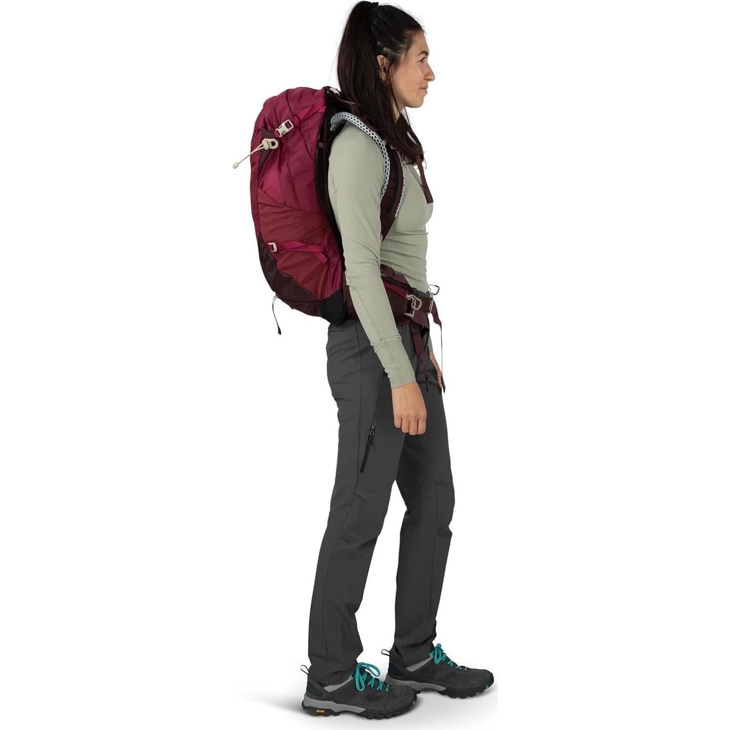 Mochila de senderismo Osprey Sirrus 24L para mujeres - Púrpura