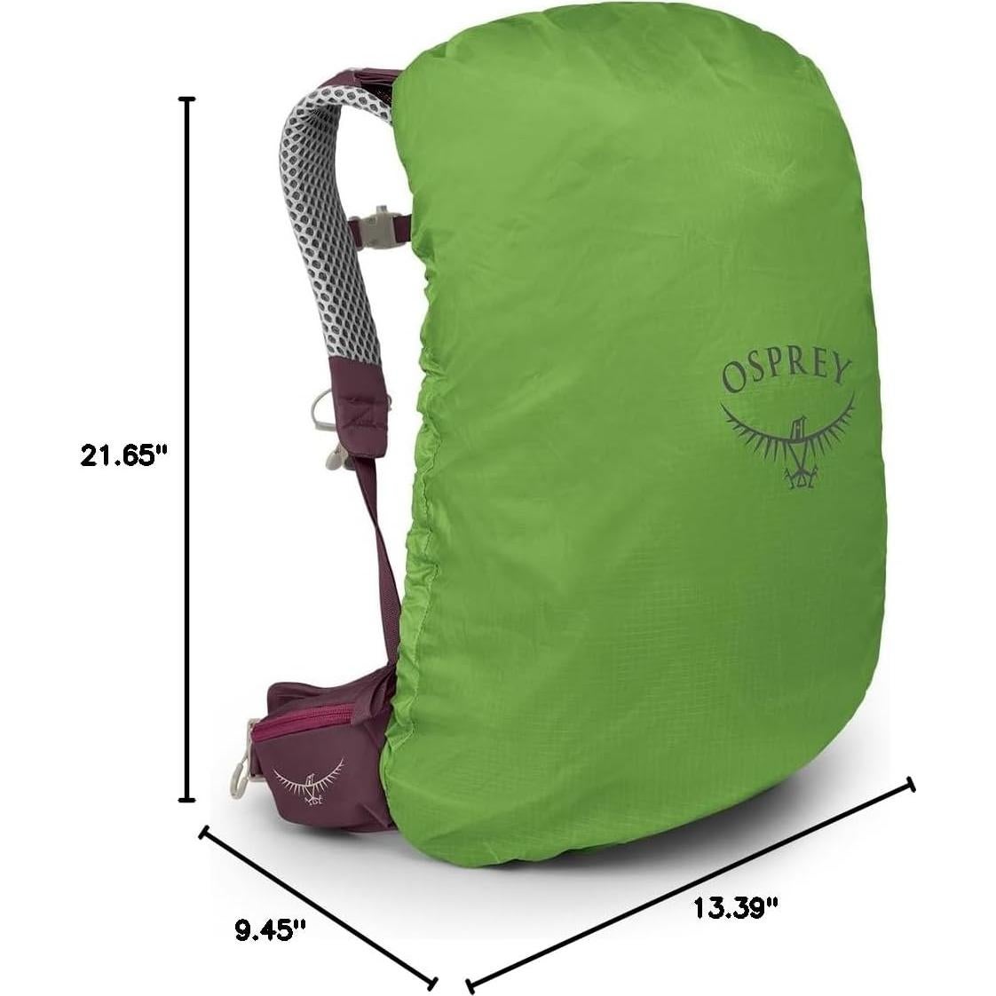 Mochila de senderismo Osprey Sirrus 24L para mujeres - Púrpura