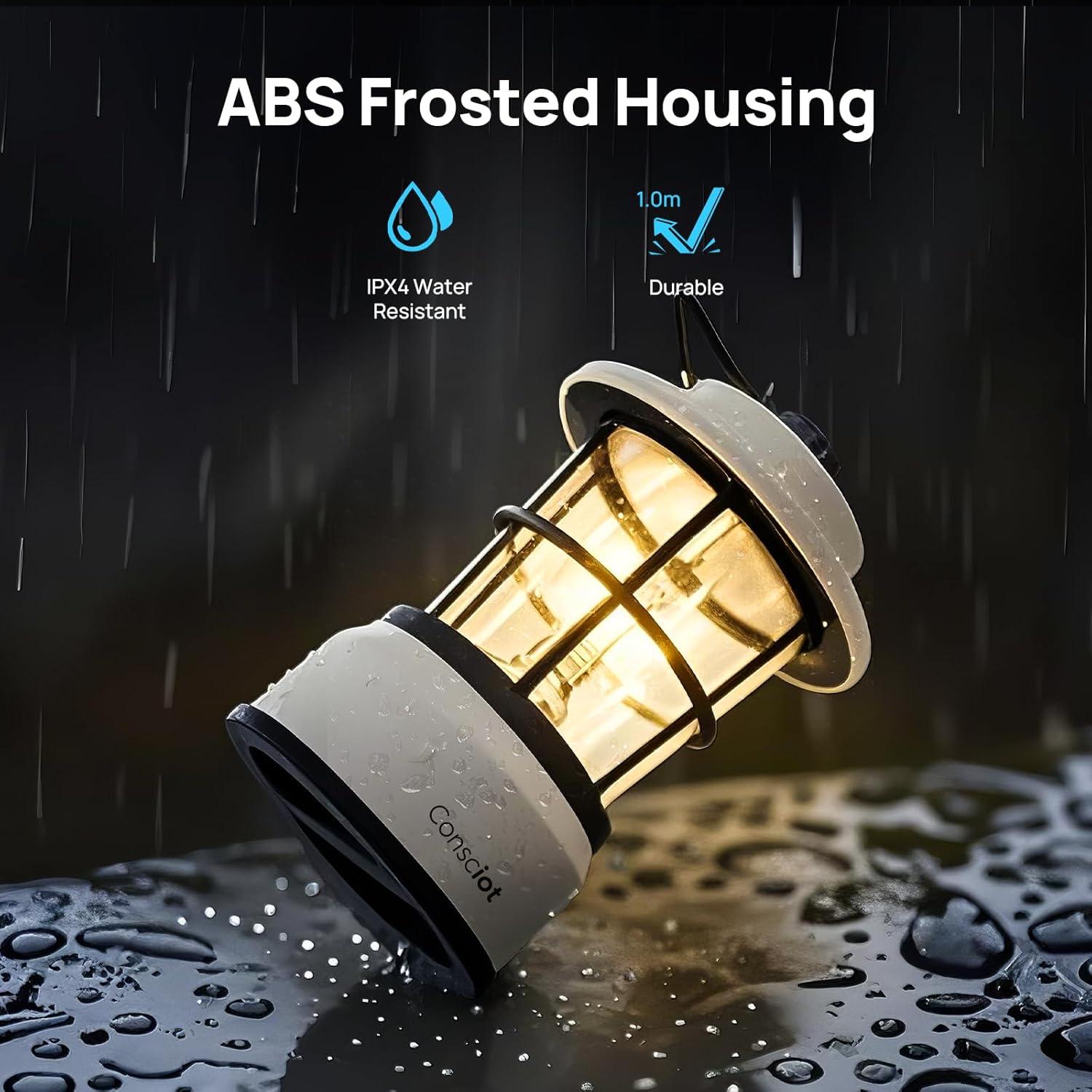 Linterna LED Consciot CL1 Retro Doble Luz Regulable 200H