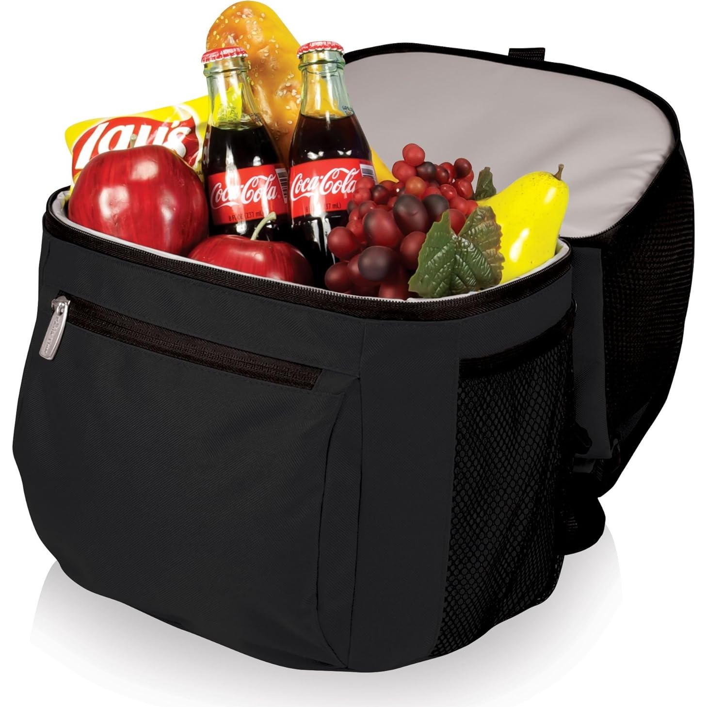 Mochila Enfriadora Aislada Picnic Time Zuma 20L Negra