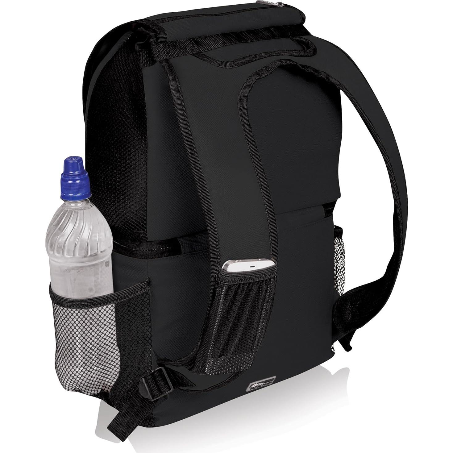 Mochila Enfriadora Aislada Picnic Time Zuma 20L Negra