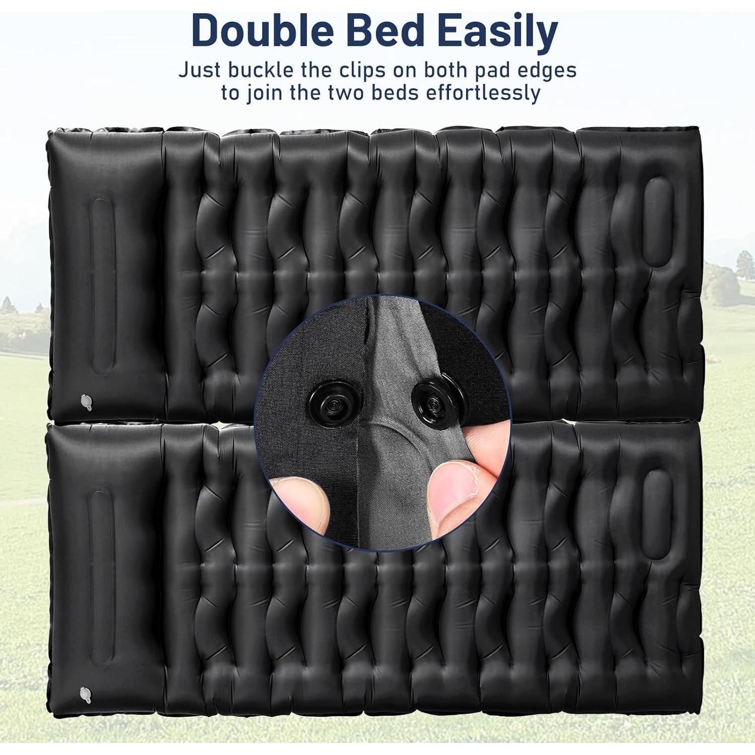 Colchón Inflable KASBAH 200x75 cm 15 cm Grosor con Bomba