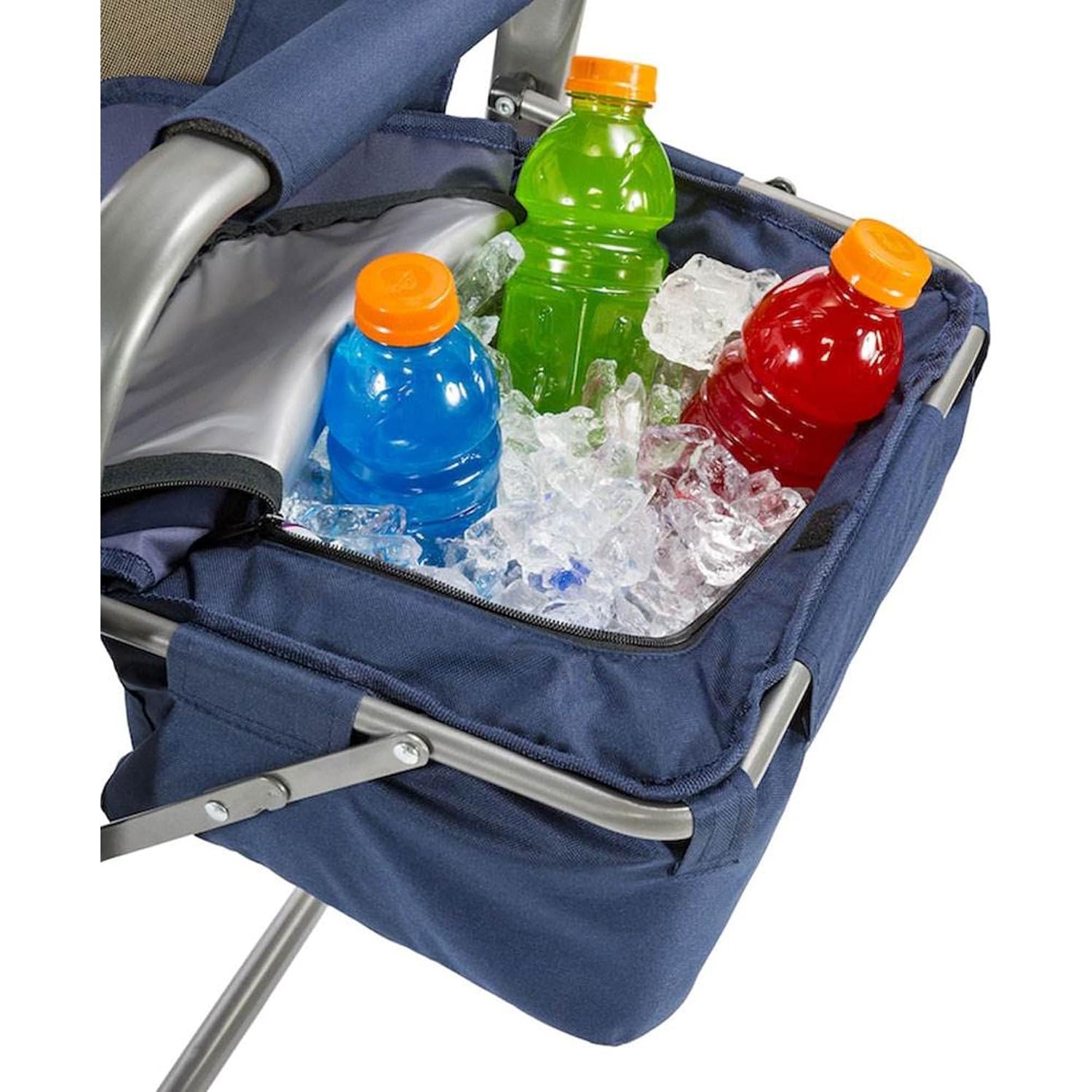 Silla de Director Plegable Kamp-Rite con Cooler y Mesa Azul