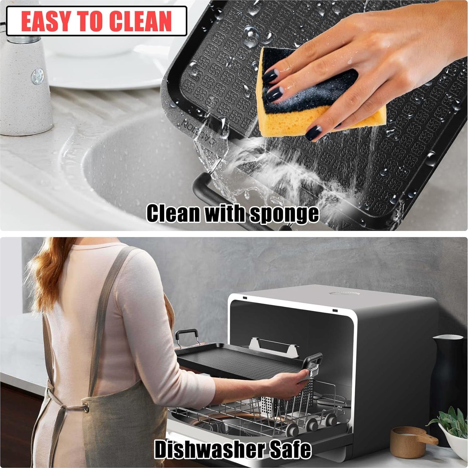 Plancha Plana Vayepro 43 cm Antiadherente para Estufa