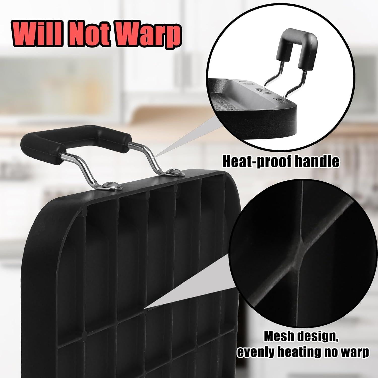 Plancha Plana Vayepro 43 cm Antiadherente para Estufa