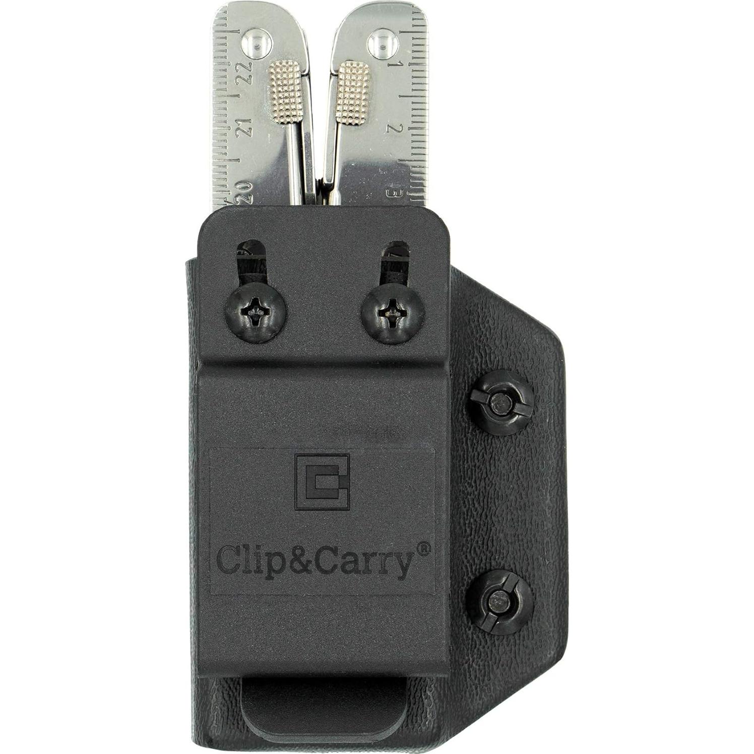 Funda Kydex Clip & Carry para Victorinox Swisstool - Negro