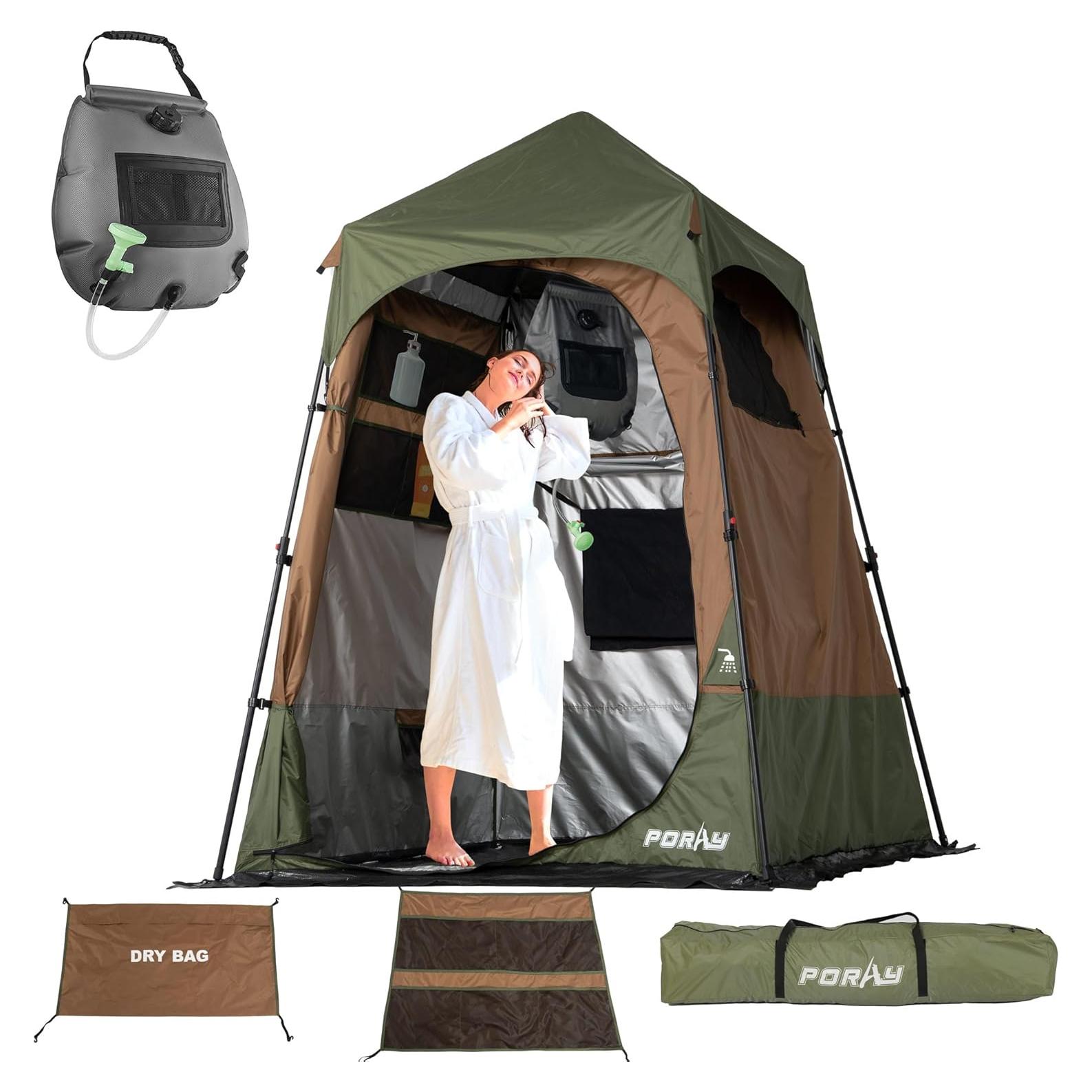 Tienda de Ducha Camping Deluxe Porayhut SIG SHW 160x160x220cm