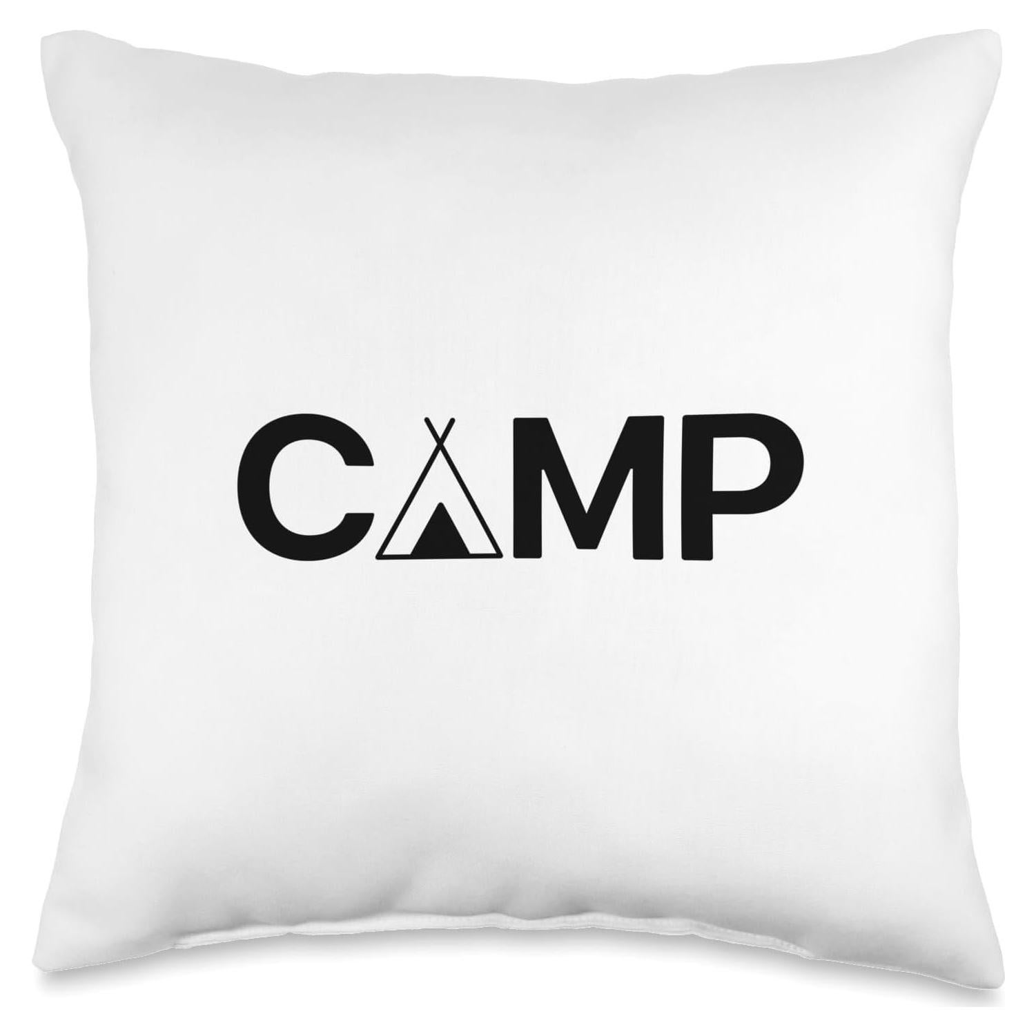 Cojín Cuadrado 40x40 cm Inspiremetees para Camping Multicolor