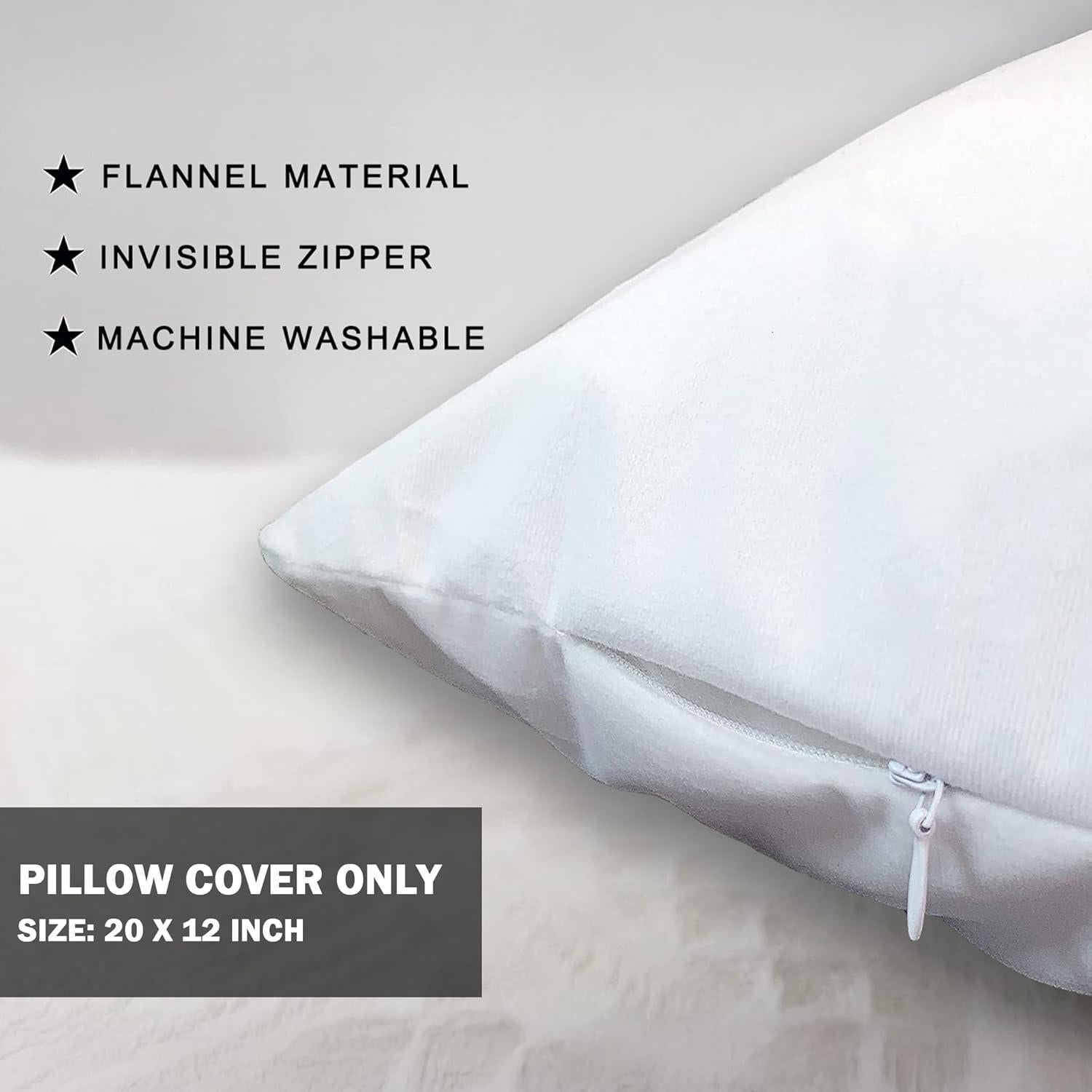 Funda de Cojín Decorativa TopXmai Camping 45x45 cm Algodón