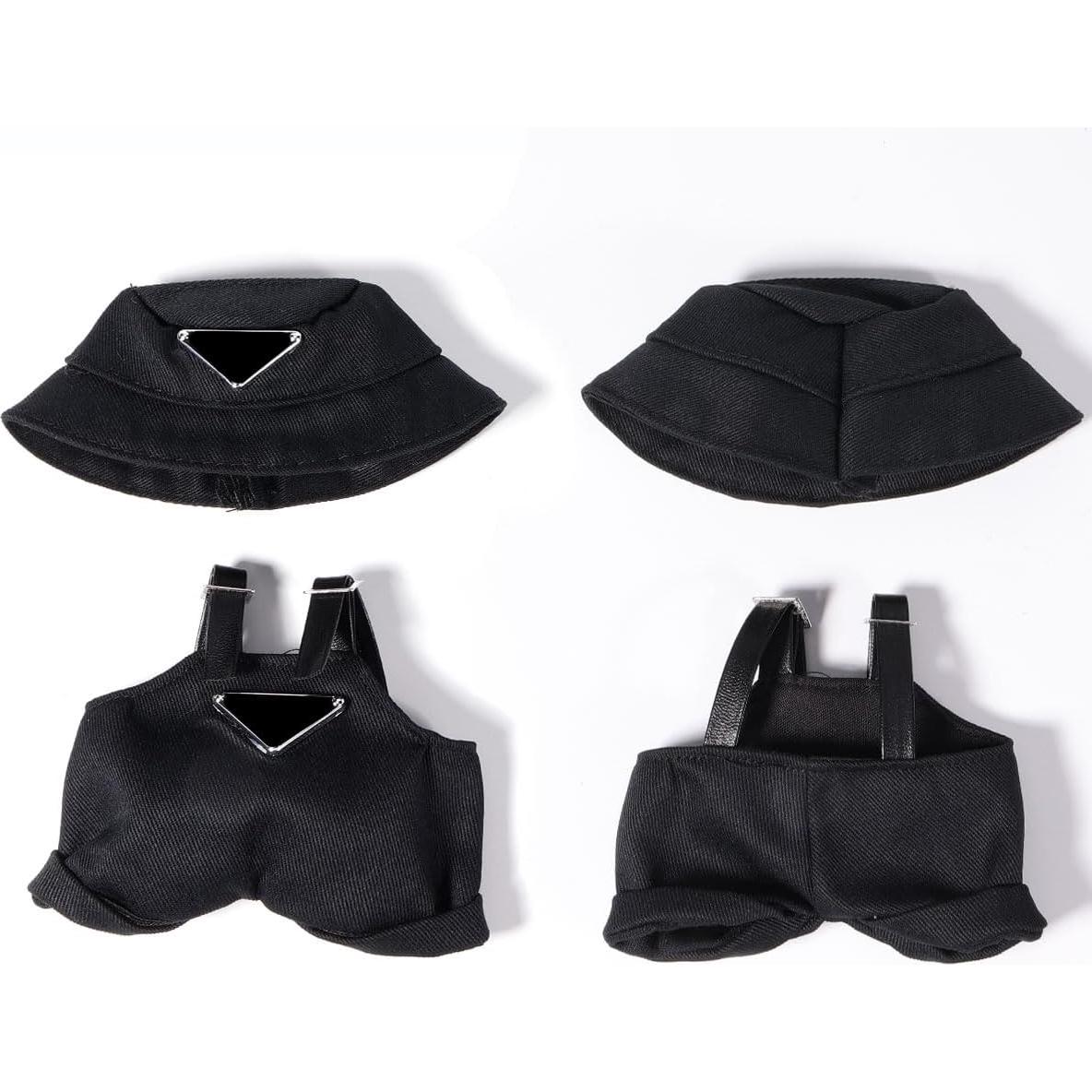 Conjunto de ropa para muñeca AICase 17cm - Traje negro