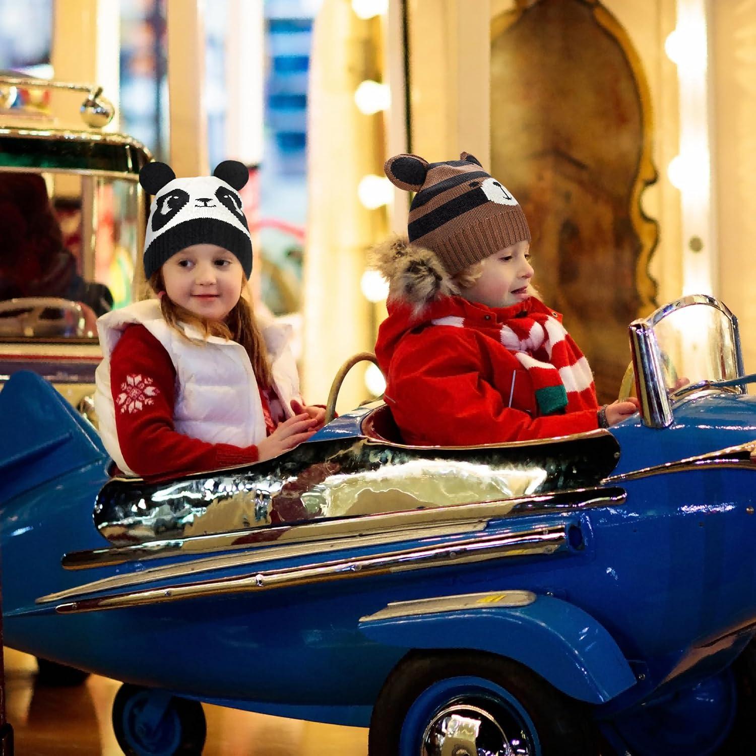 Gorro de Punto para Niños Catalonia - Diseño Oso - Talla Única