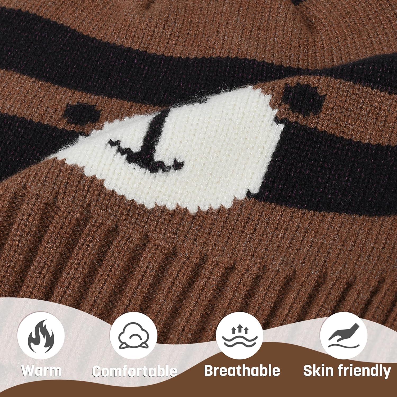 Gorro de Punto para Niños Catalonia - Diseño Oso - Talla Única