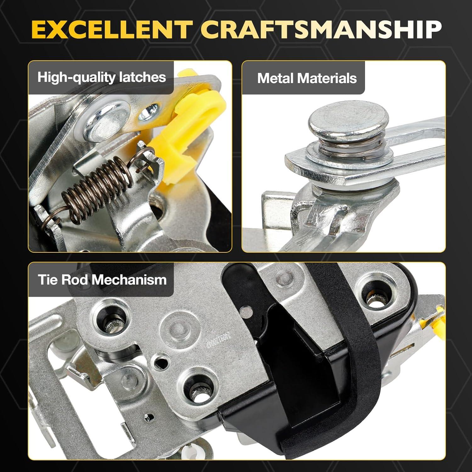 Actuador de Pestillo de Puerta Delantera Izquierda Gledewen para Toyota Tacoma 1998-2004