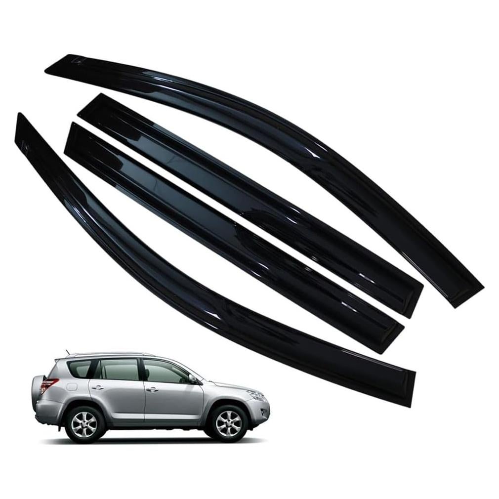 Deflectores de Lluvia LETINGFAR para Toyota RAV4 2006-2012