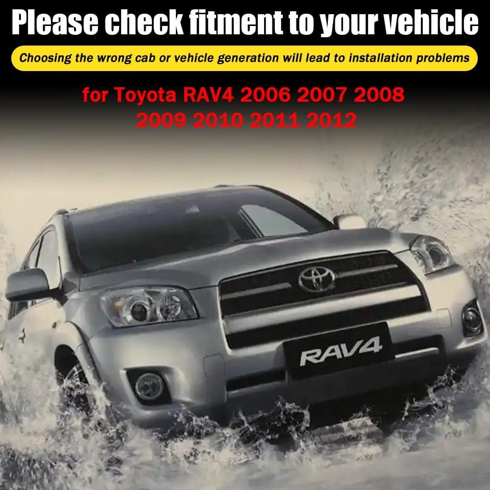 Deflectores de Lluvia LETINGFAR para Toyota RAV4 2006-2012