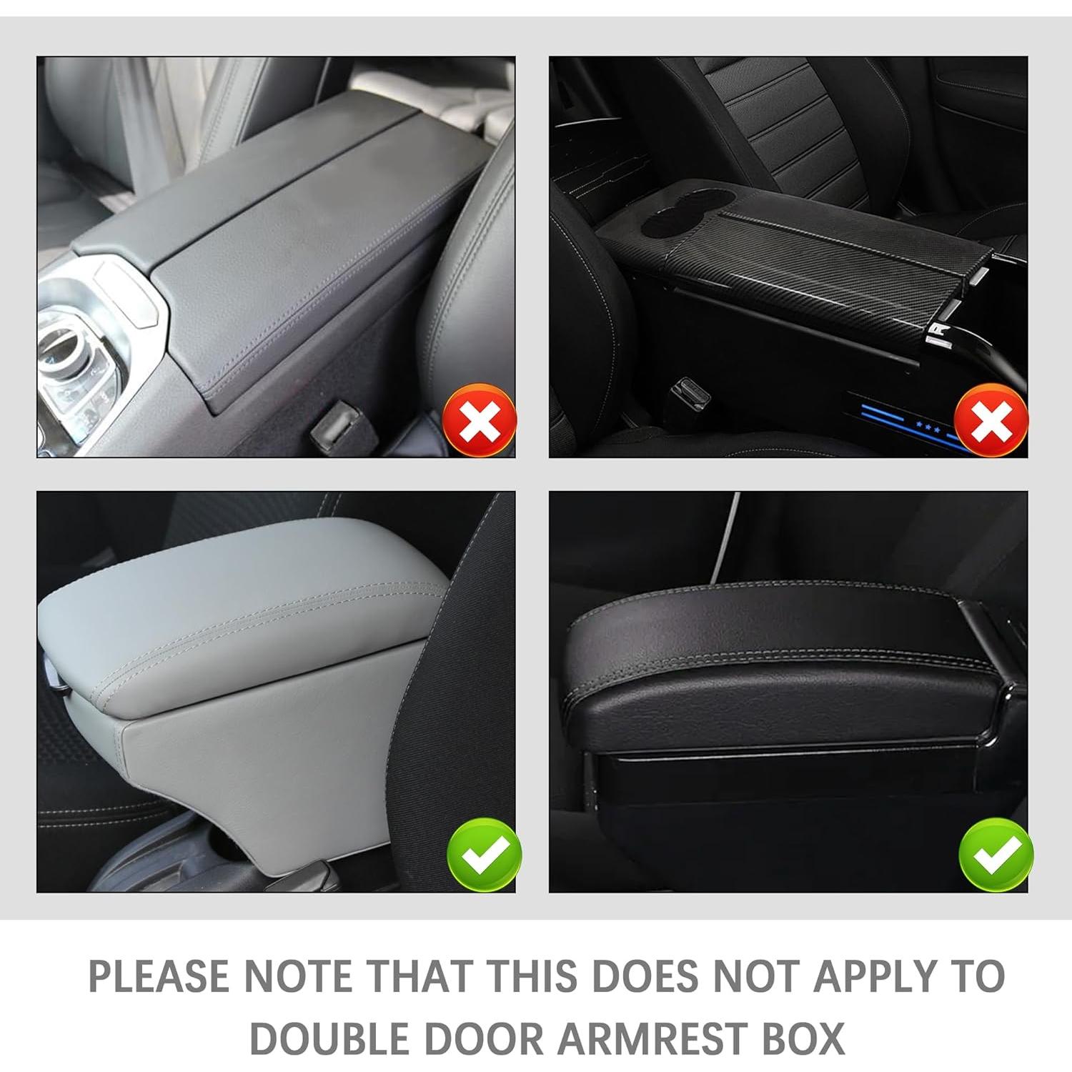 Cubierta de Consola Central de Cuero IHOTDER Beige 31.5x20.5 cm