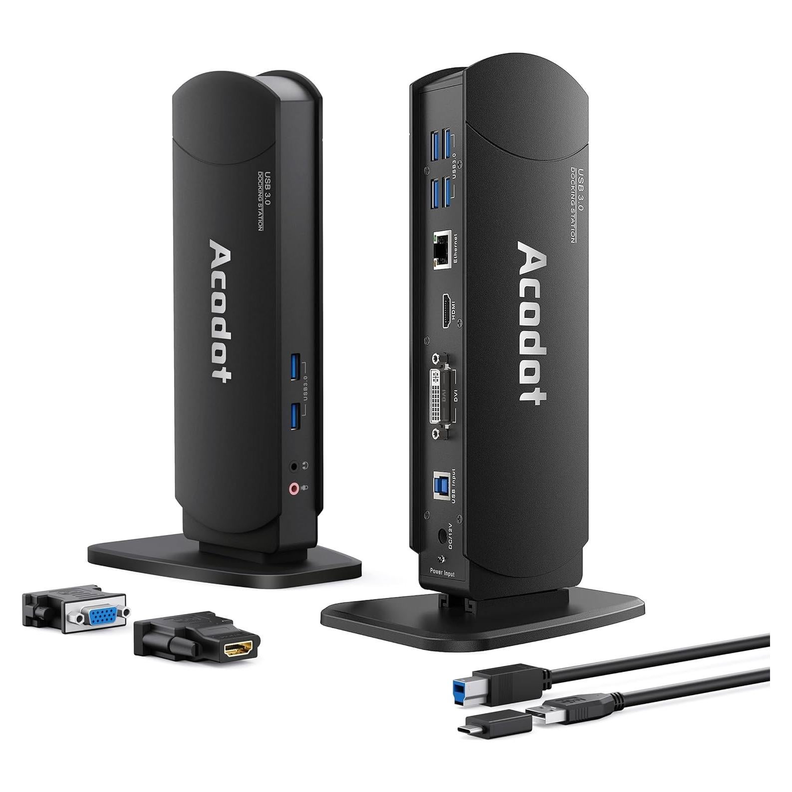 Estación de Acoplamiento USB 13 en 1 Acodot para Laptop