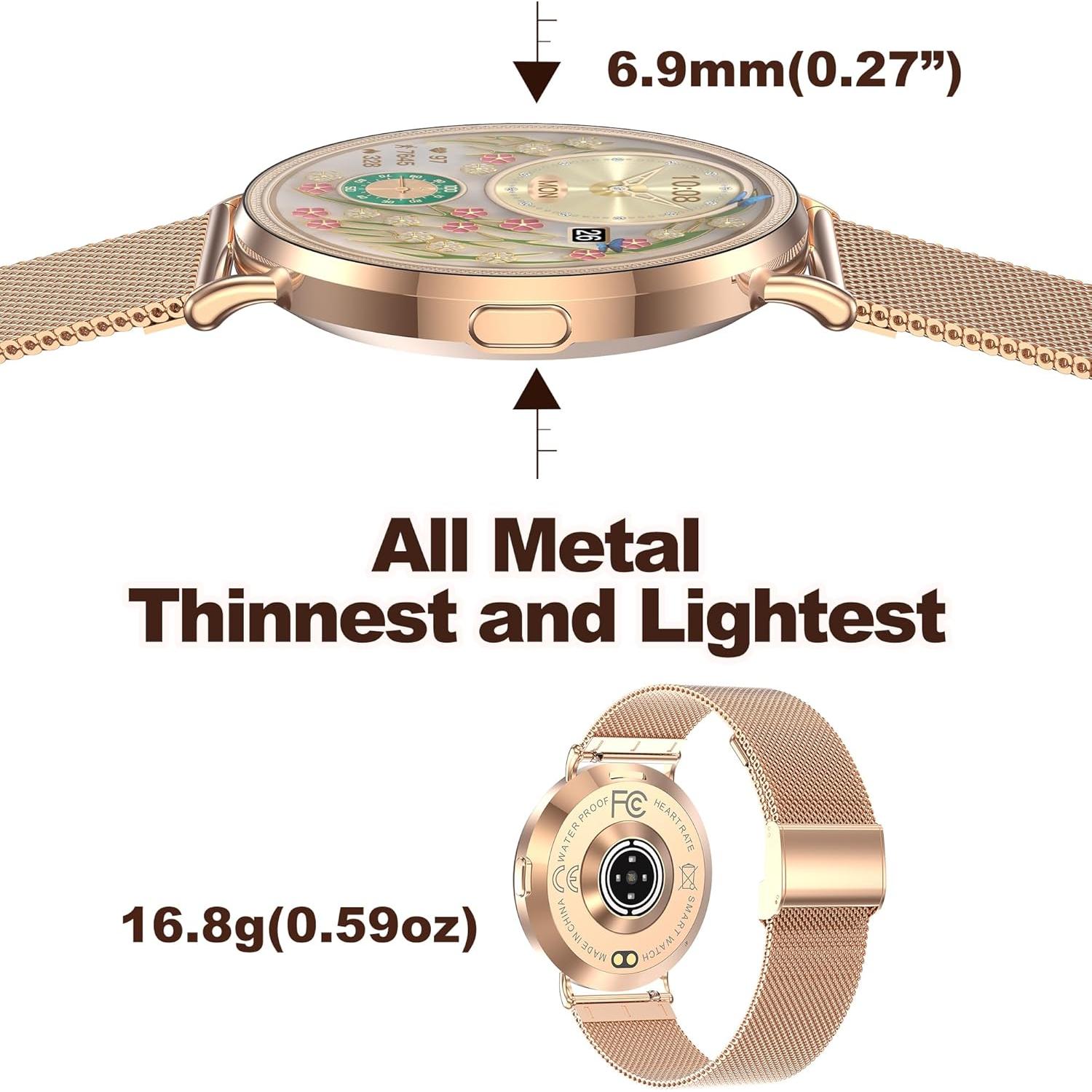 Reloj Inteligente para Mujeres XRXT SF20250615B0F2MKHBNK 41mm AMOLED