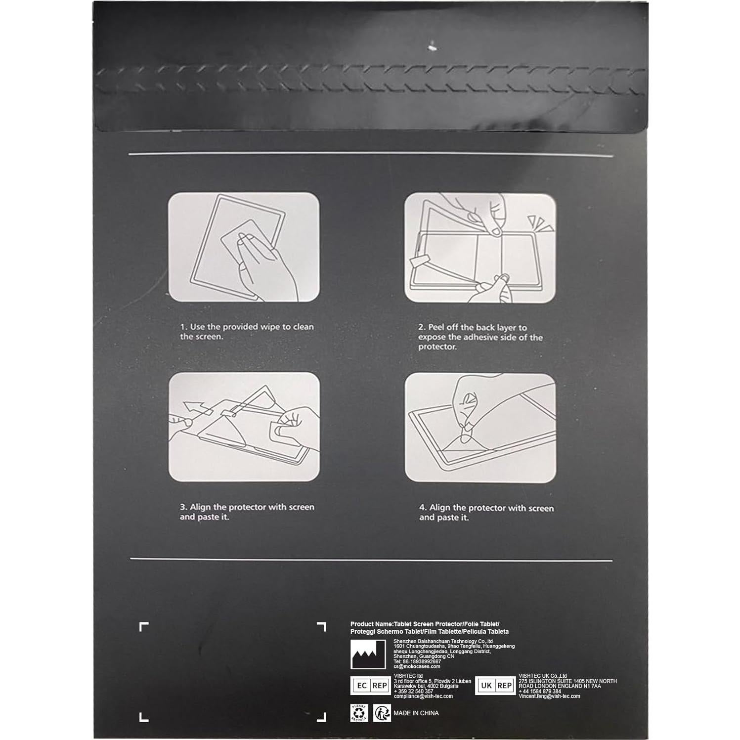 MoKo 2-Pack Protector de Pantalla Mate para Kobo Libra 7"