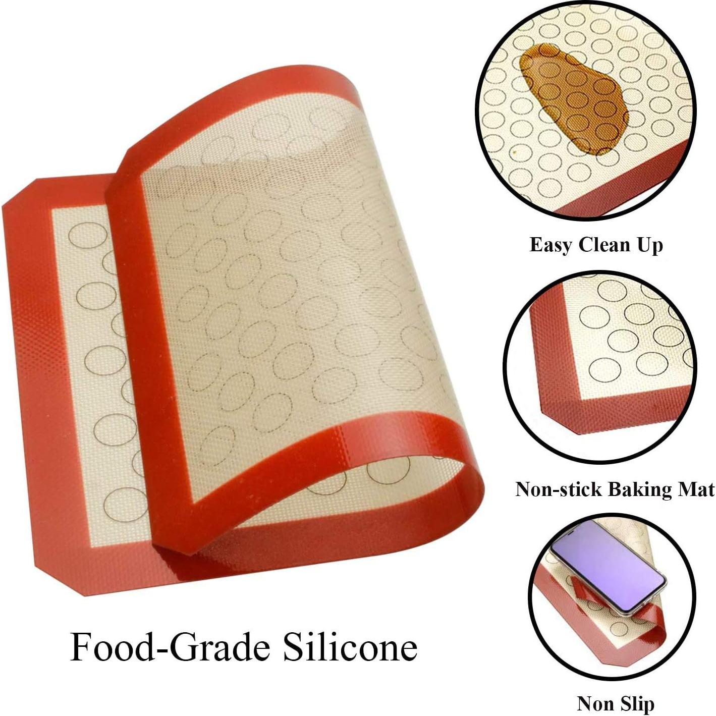 Juego de bandejas para hornear Wildone 4 piezas acero inoxidable