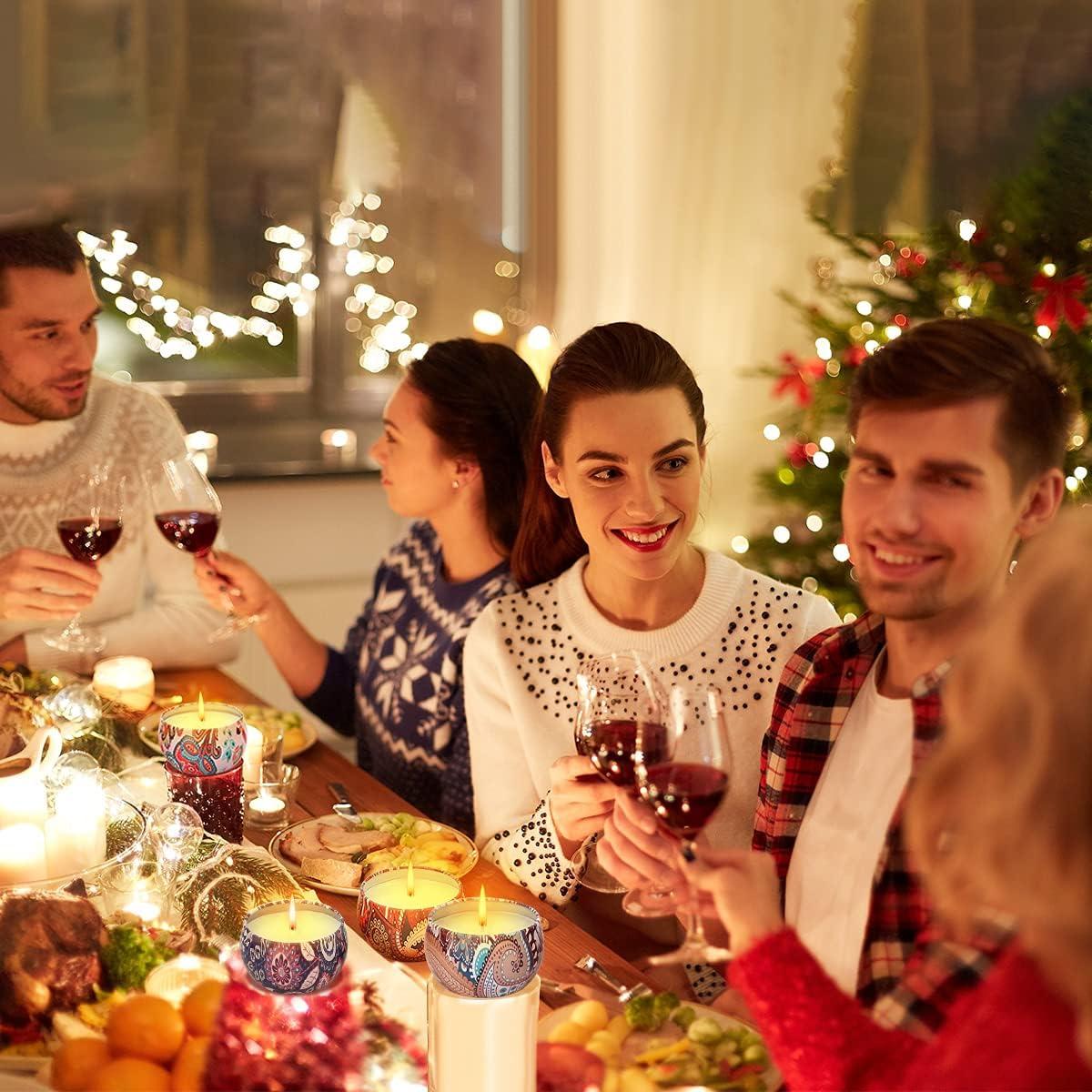 Juego de 12 Velas Aromáticas Primevolve 70.87 g Cera de Soja