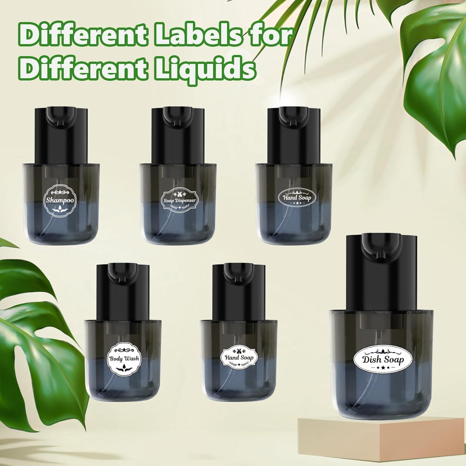 Dispensador Automático de Jabón Espumoso FFZZKJ 400ml Negro