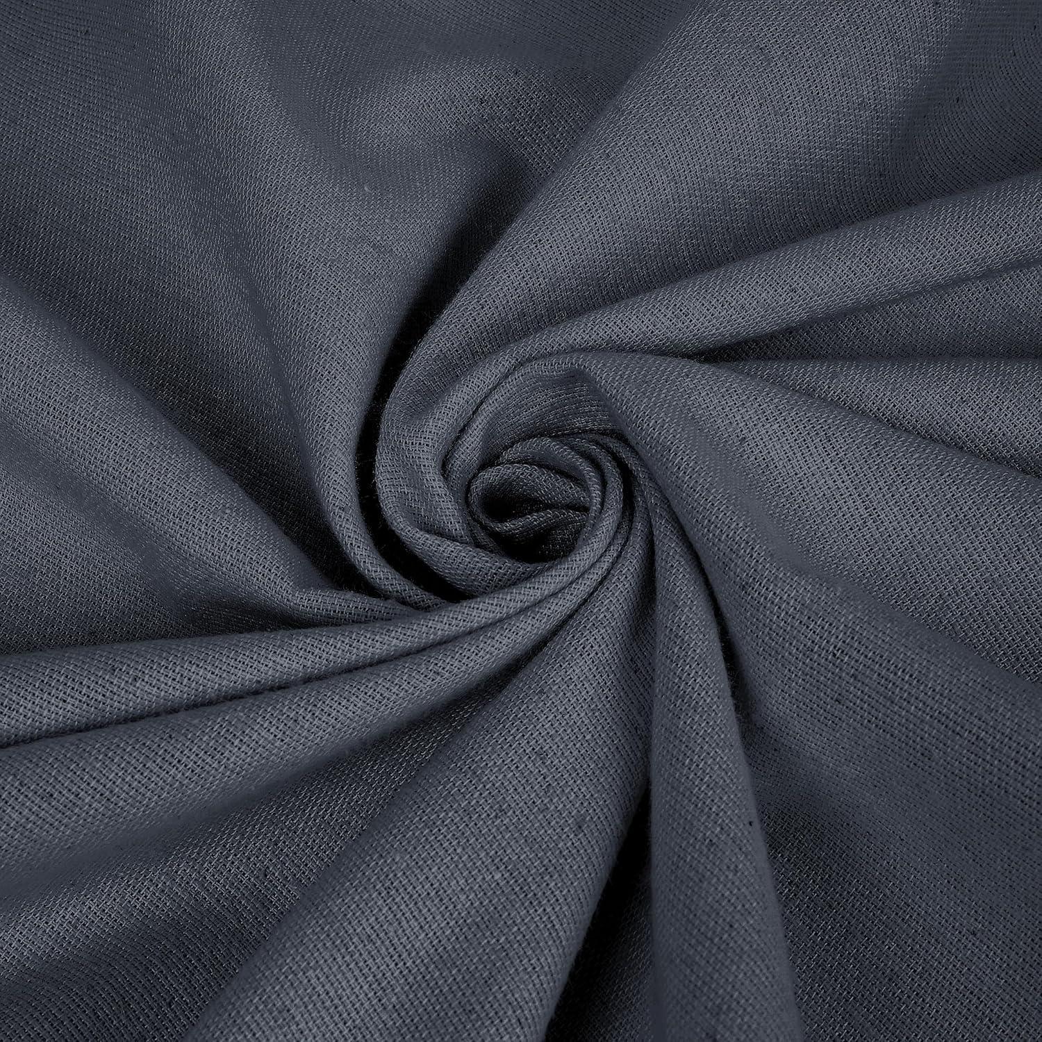 Linteum Textile Supply 100% Cotton Hospital Patient Bath Blanket, Bed Bath Sheet, Twin Blanket Lightweight Sheet Blankets 70x90 in, 1.75 lb. Charcoal