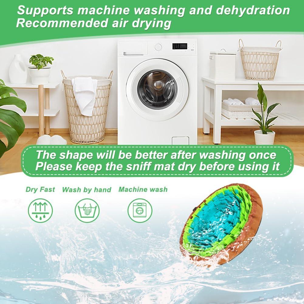 Alfombra Olfativa Ajustable Vivificante para Perros 43x43cm