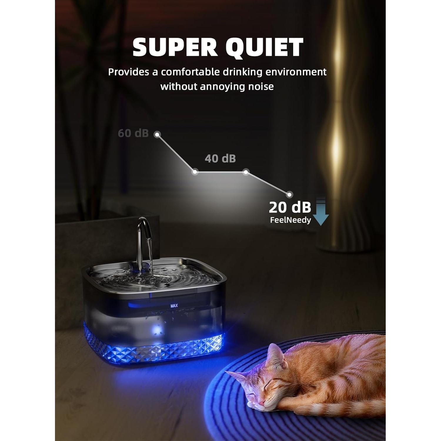 Bomba de Reemplazo MAILOFY WF220 Ultra Silenciosa con LED