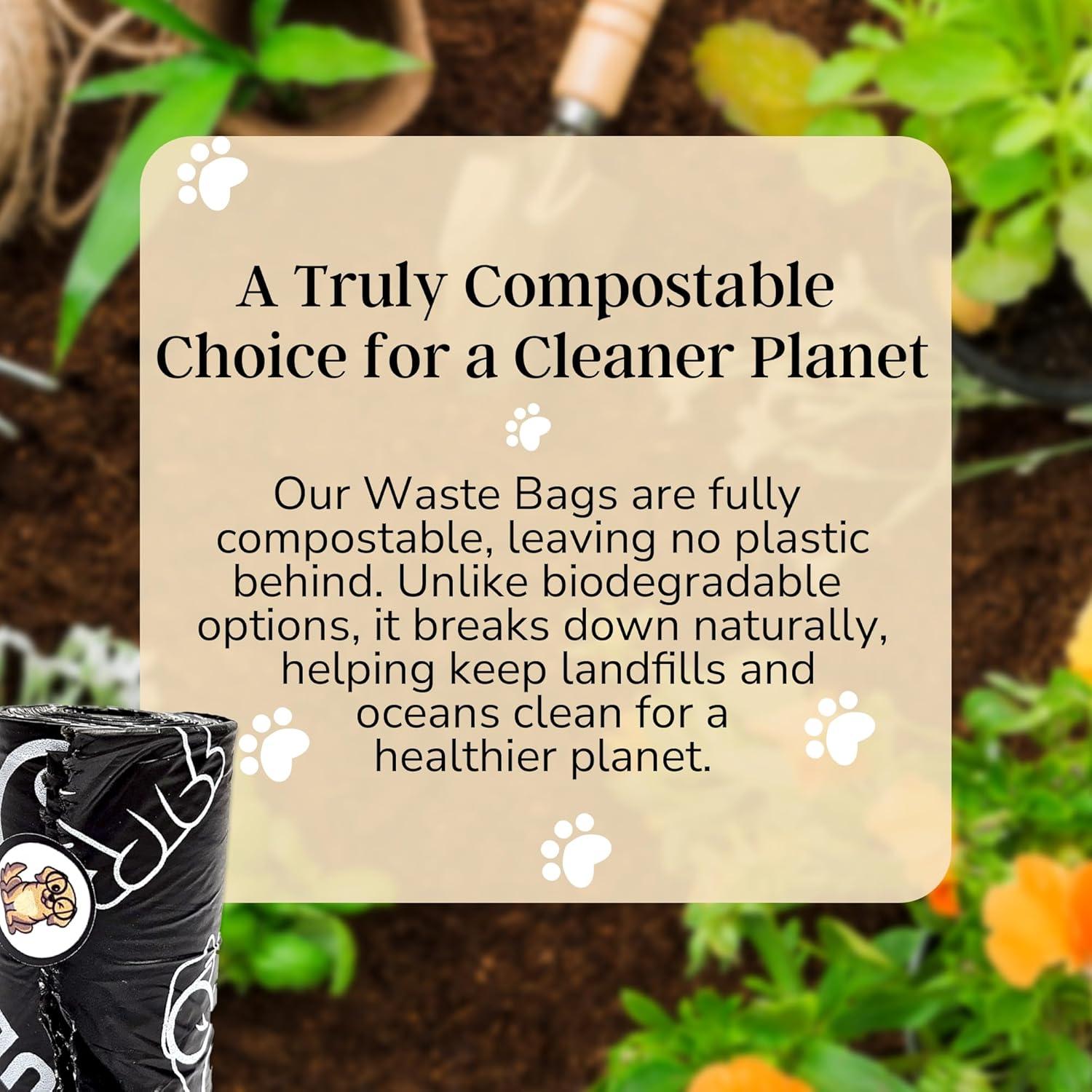 Bolsas biodegradables para excremento de perro THE NOPOO POUCH - 200 unidades