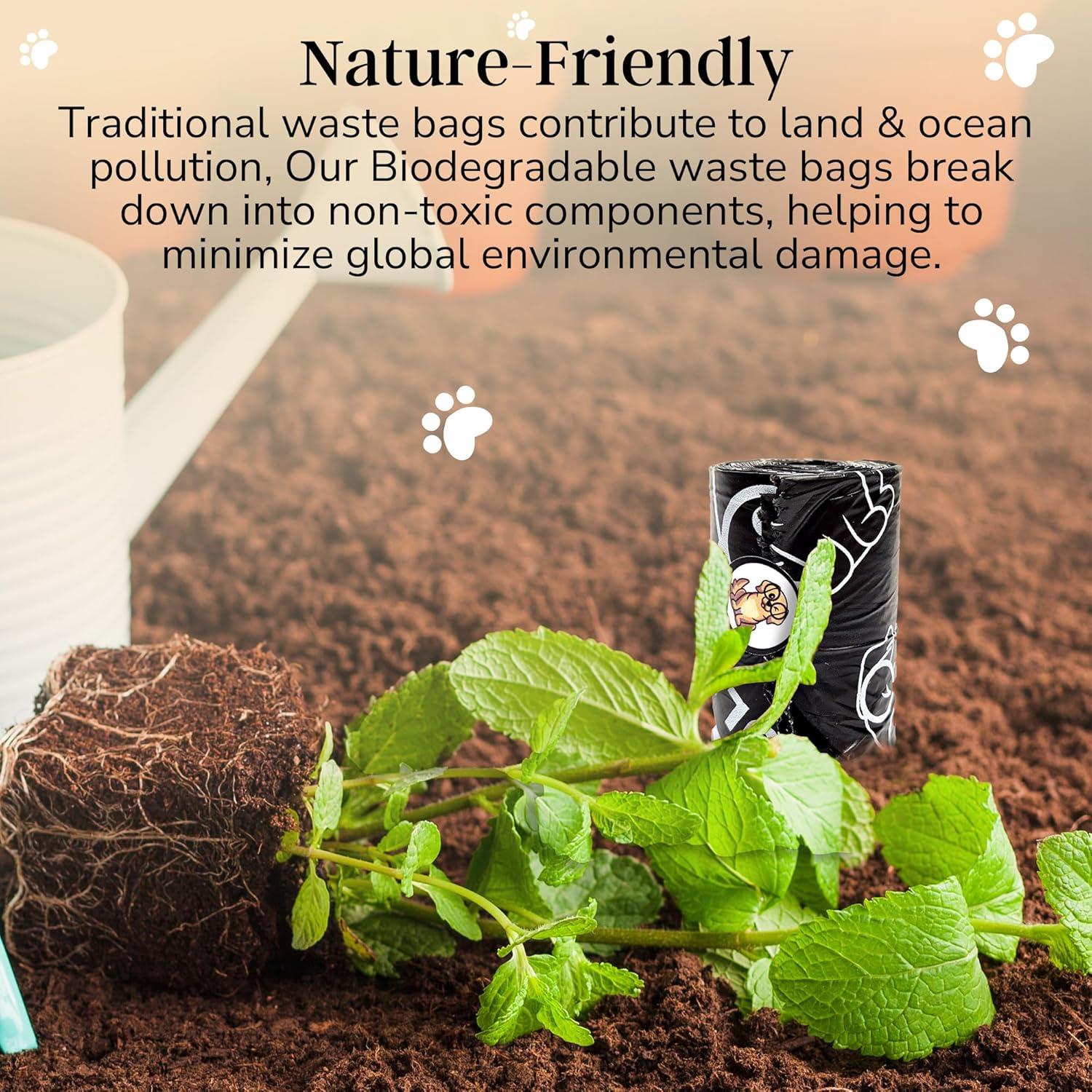 Bolsas biodegradables para excremento de perro THE NOPOO POUCH - 200 unidades