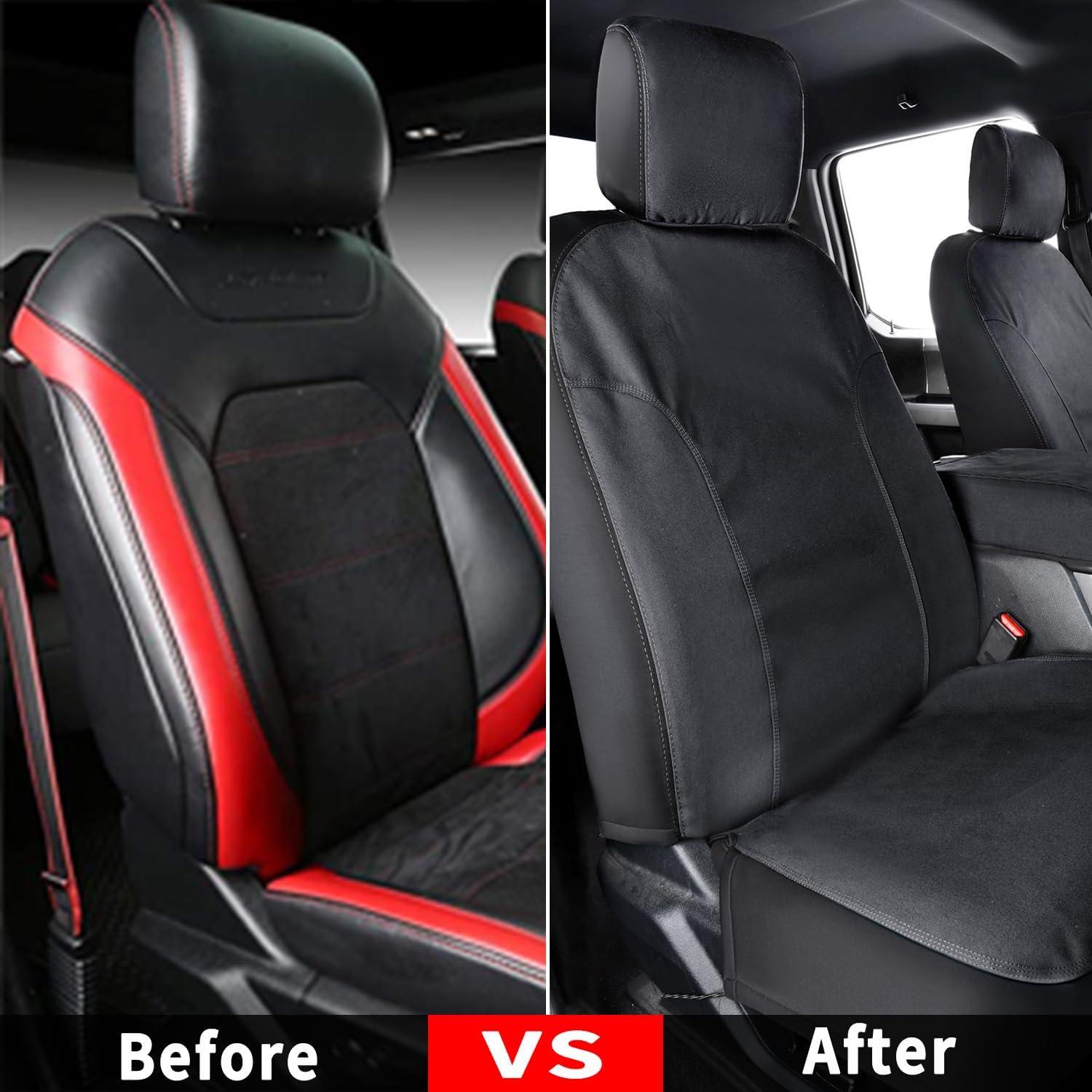 Cubiertas de Asiento Delantero Coverado Lona Impermeable F150 2015-2025