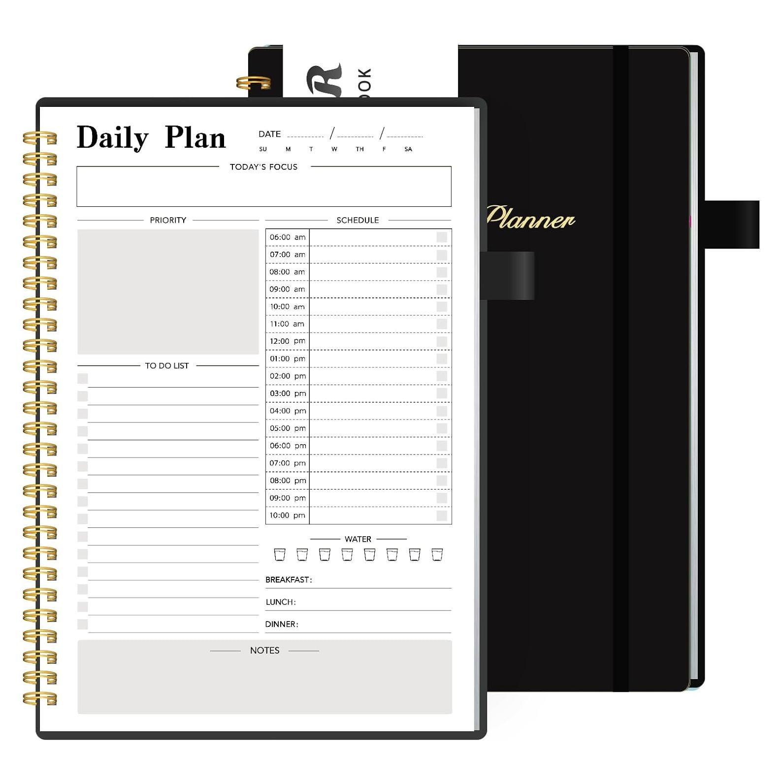 Planificador Diario Sin Fecha COLGRAM 160 Páginas 7x10"