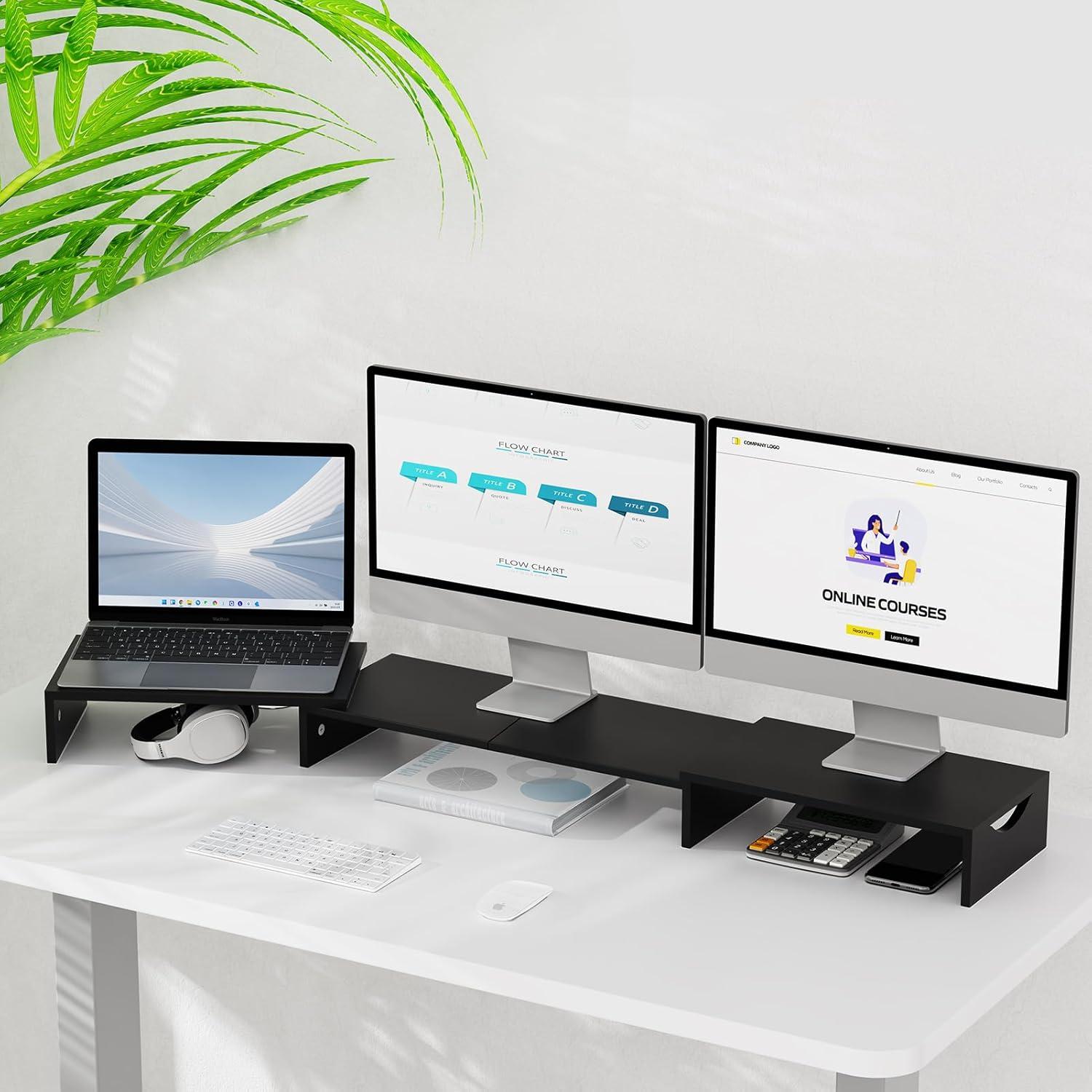 Soporte para Triple Monitor ErgoFocus Ajustable 79.5-134.4 cm