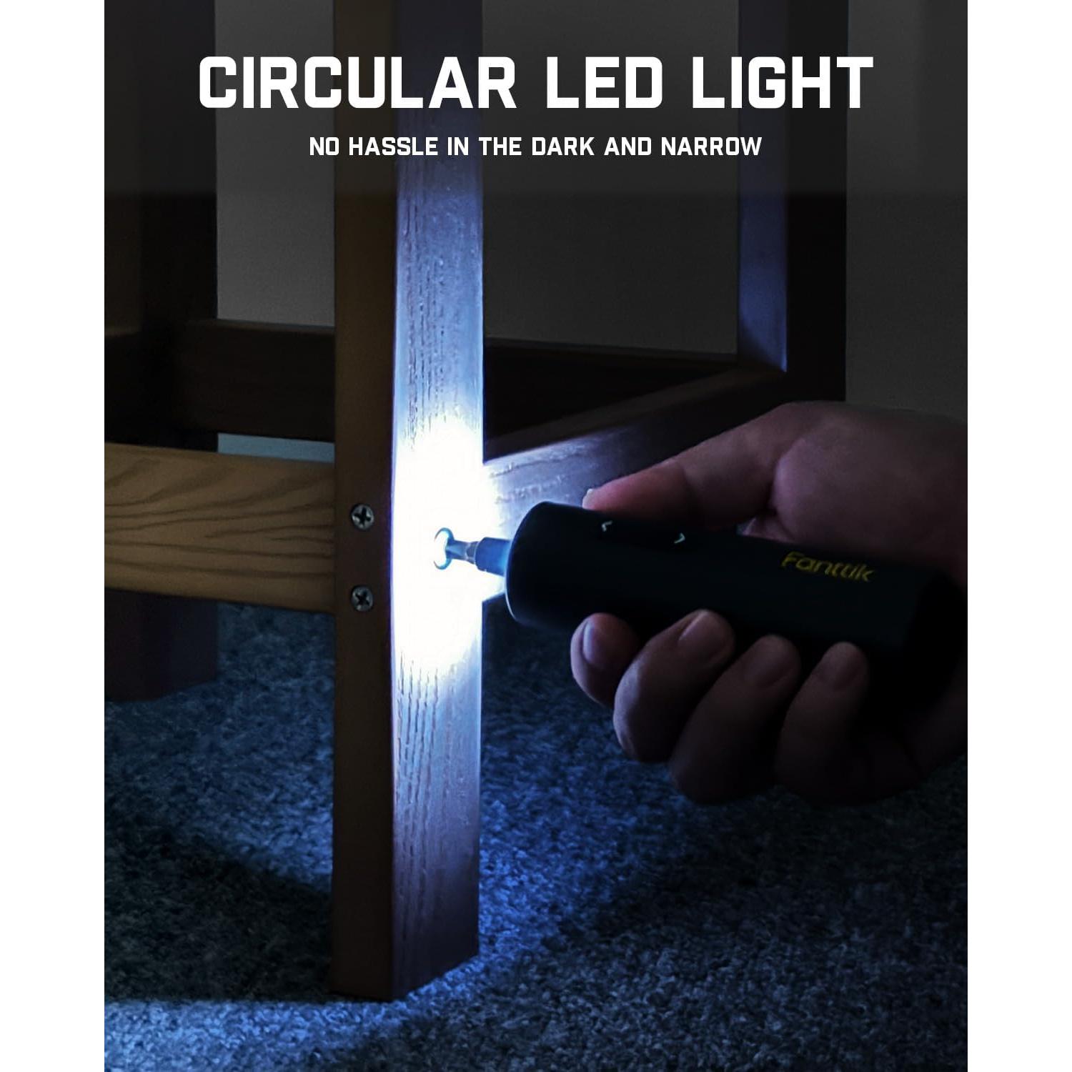 Destornillador Inalámbrico Fanttik S1 3.7V 5N·m Luz LED